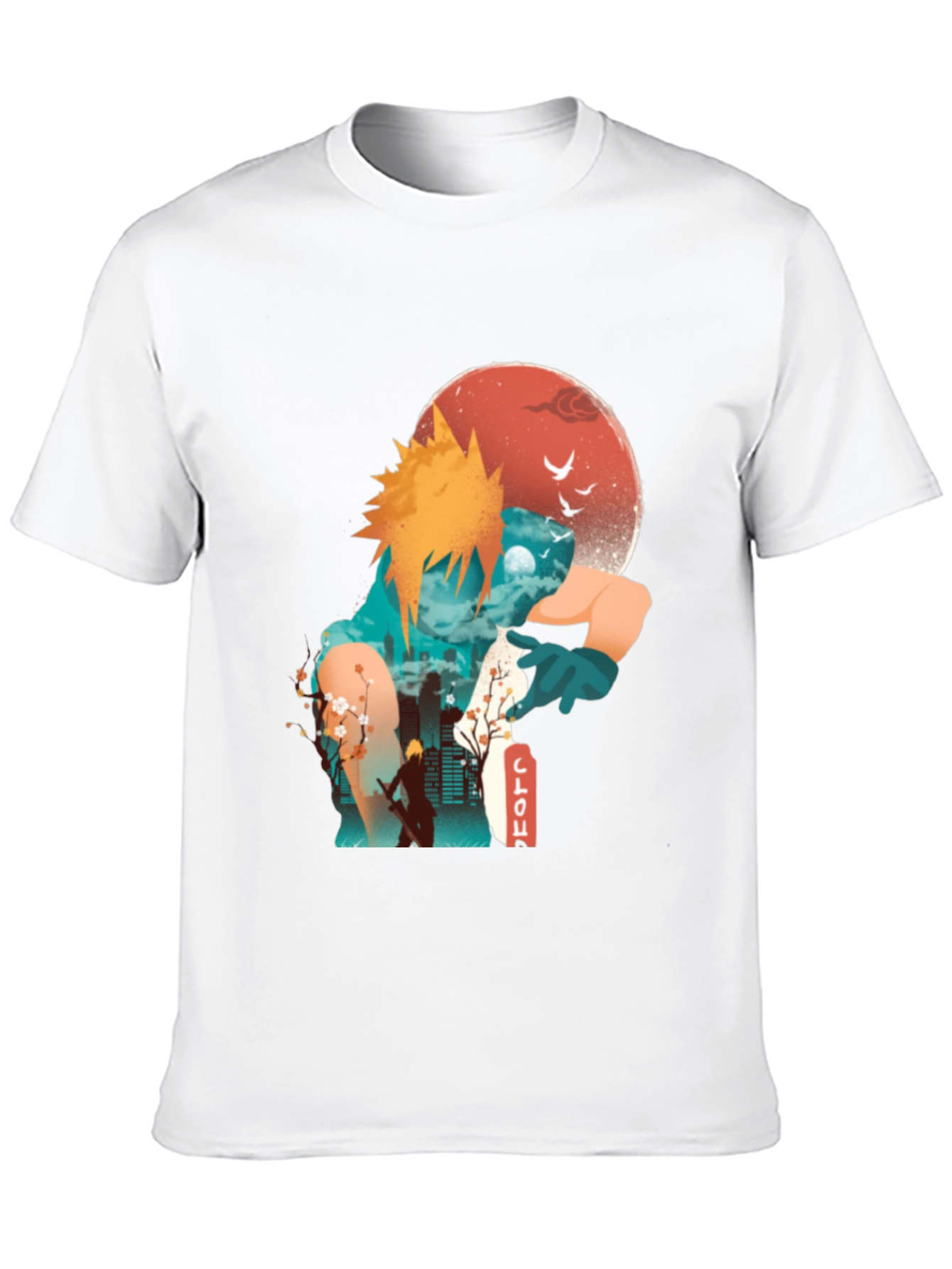 Cloud Strife Graphic Tee - Final Fantasy Fan Apparel