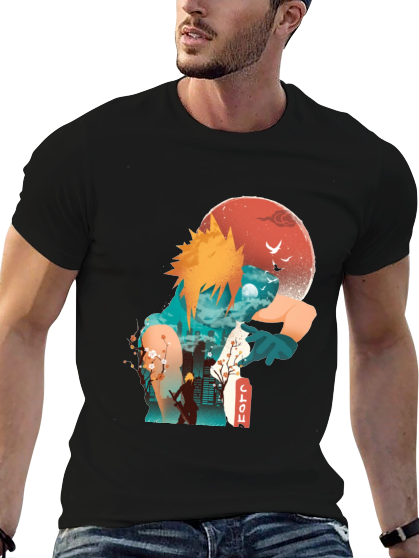 Cloud Strife Graphic Tee - Final Fantasy Fan Apparel