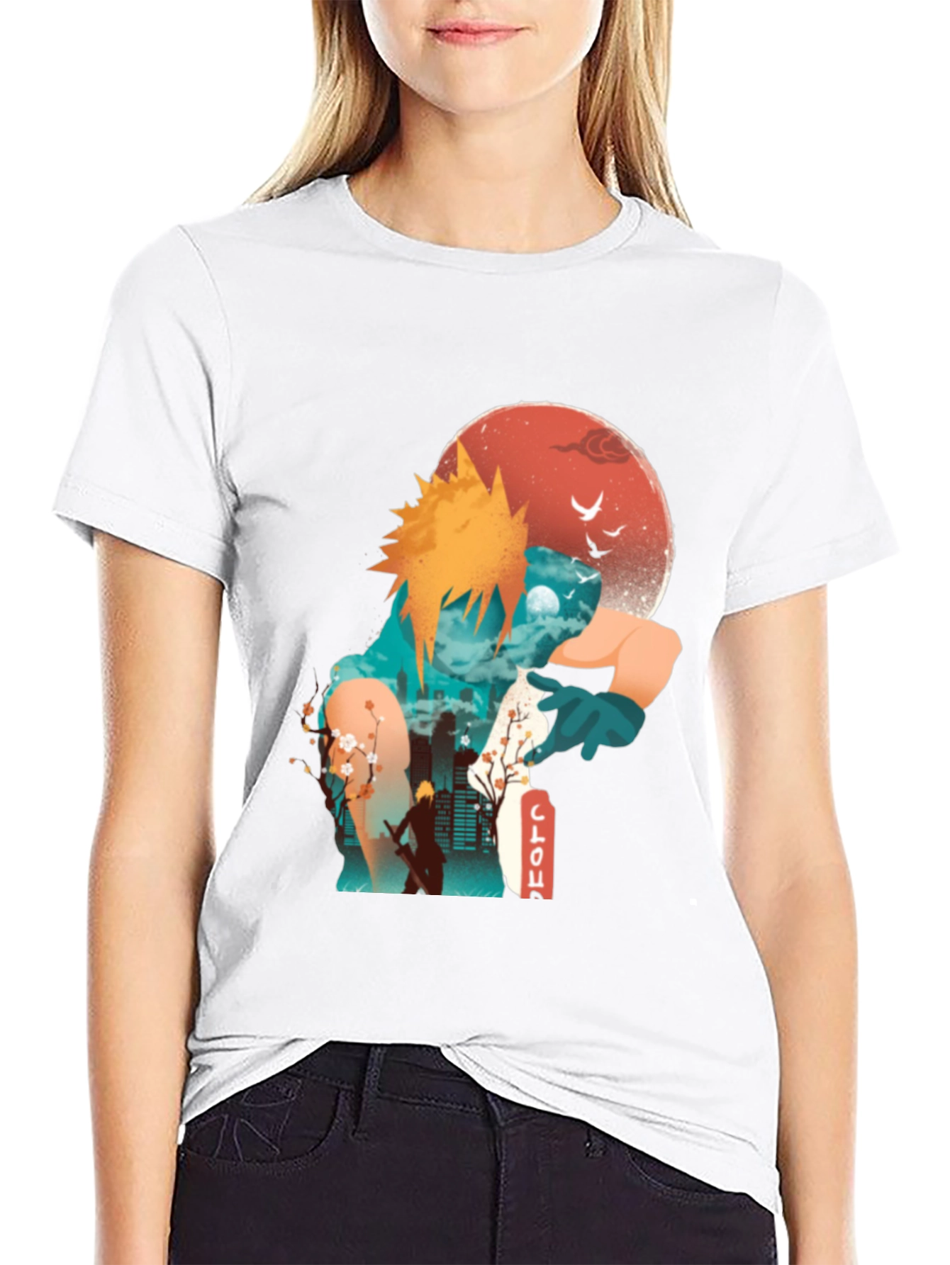 Cloud Strife Graphic Tee - Final Fantasy Fan Apparel