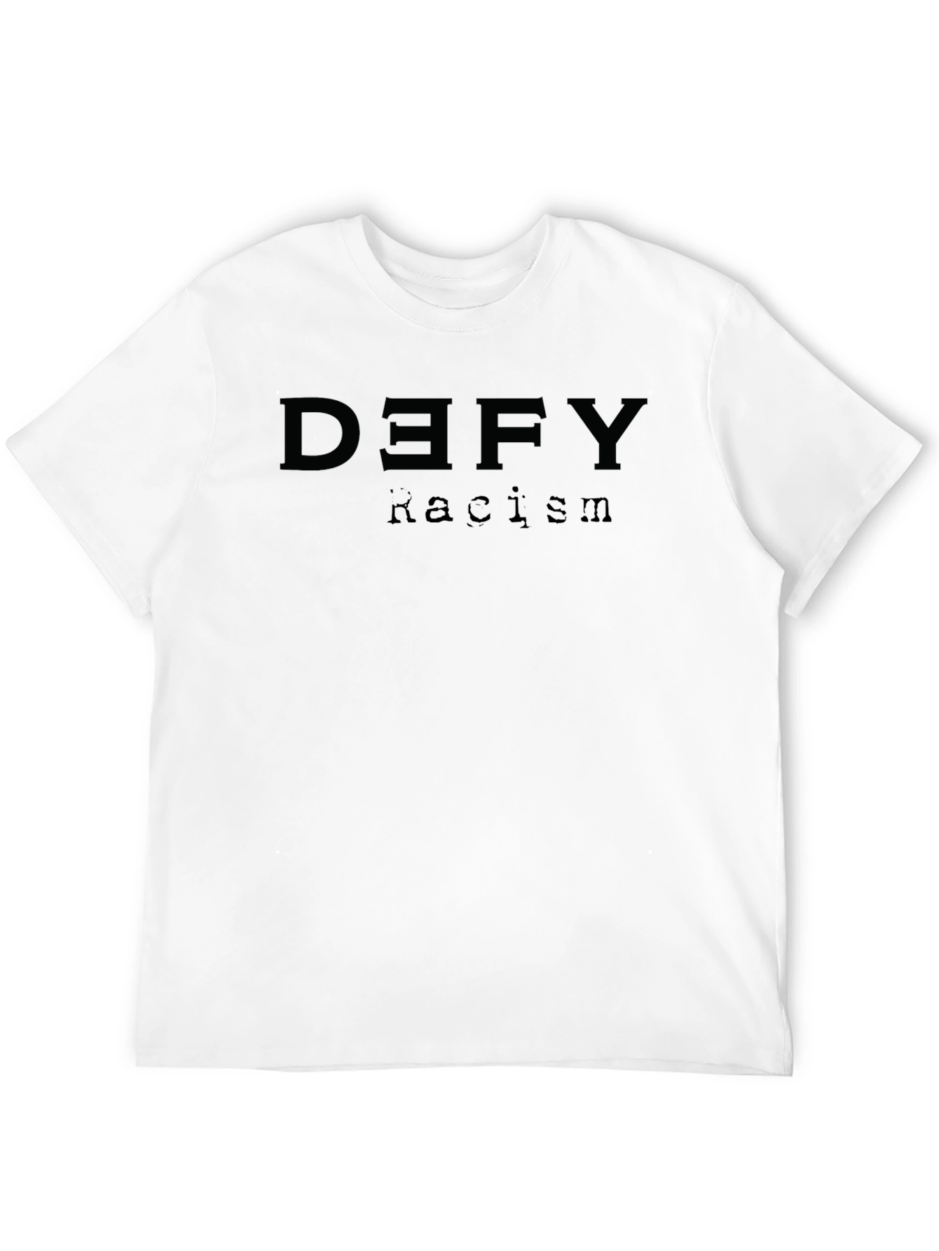 Defy Racism Graphic Tee - Black
