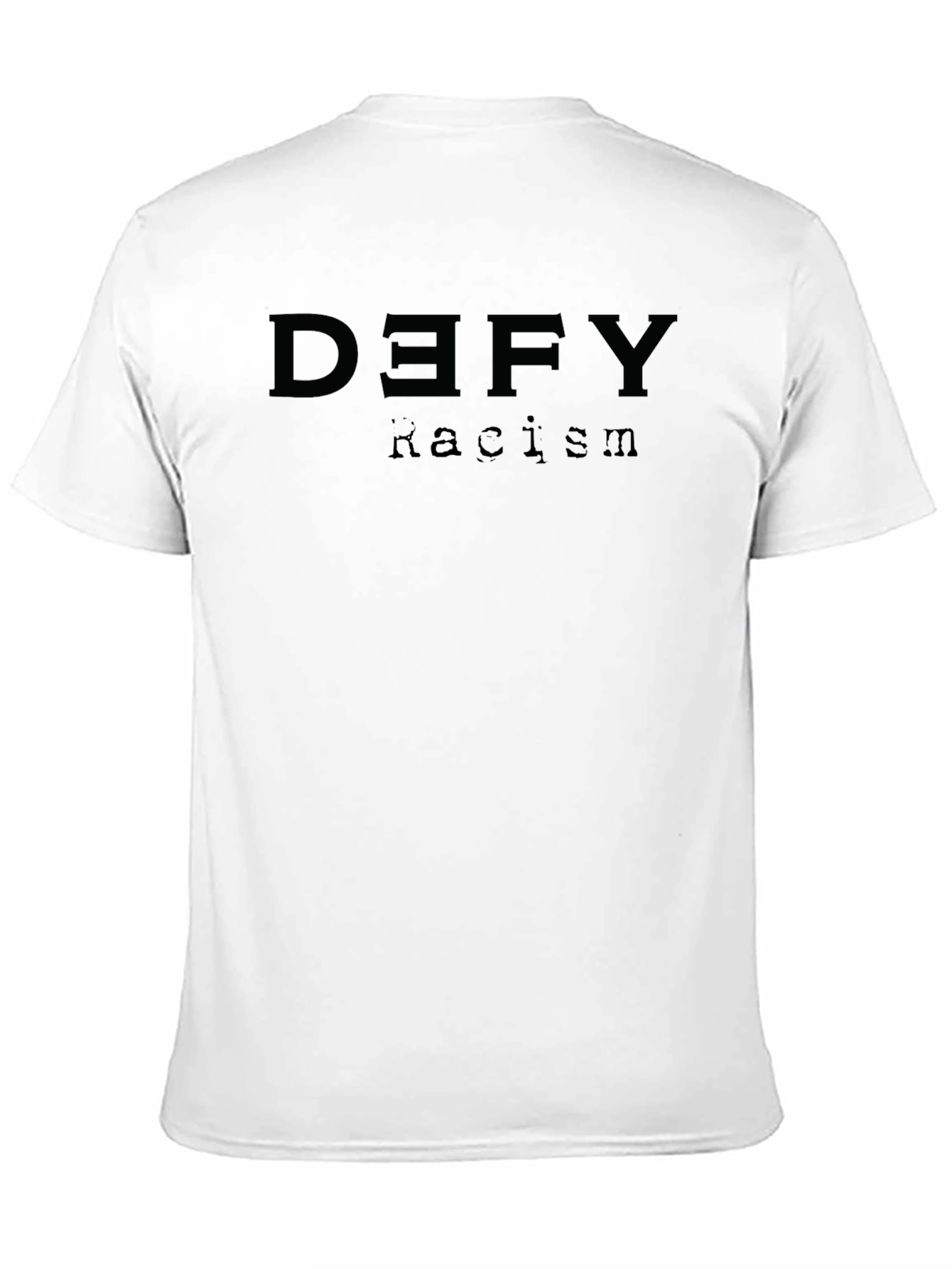 Defy Racism Graphic Tee - Black