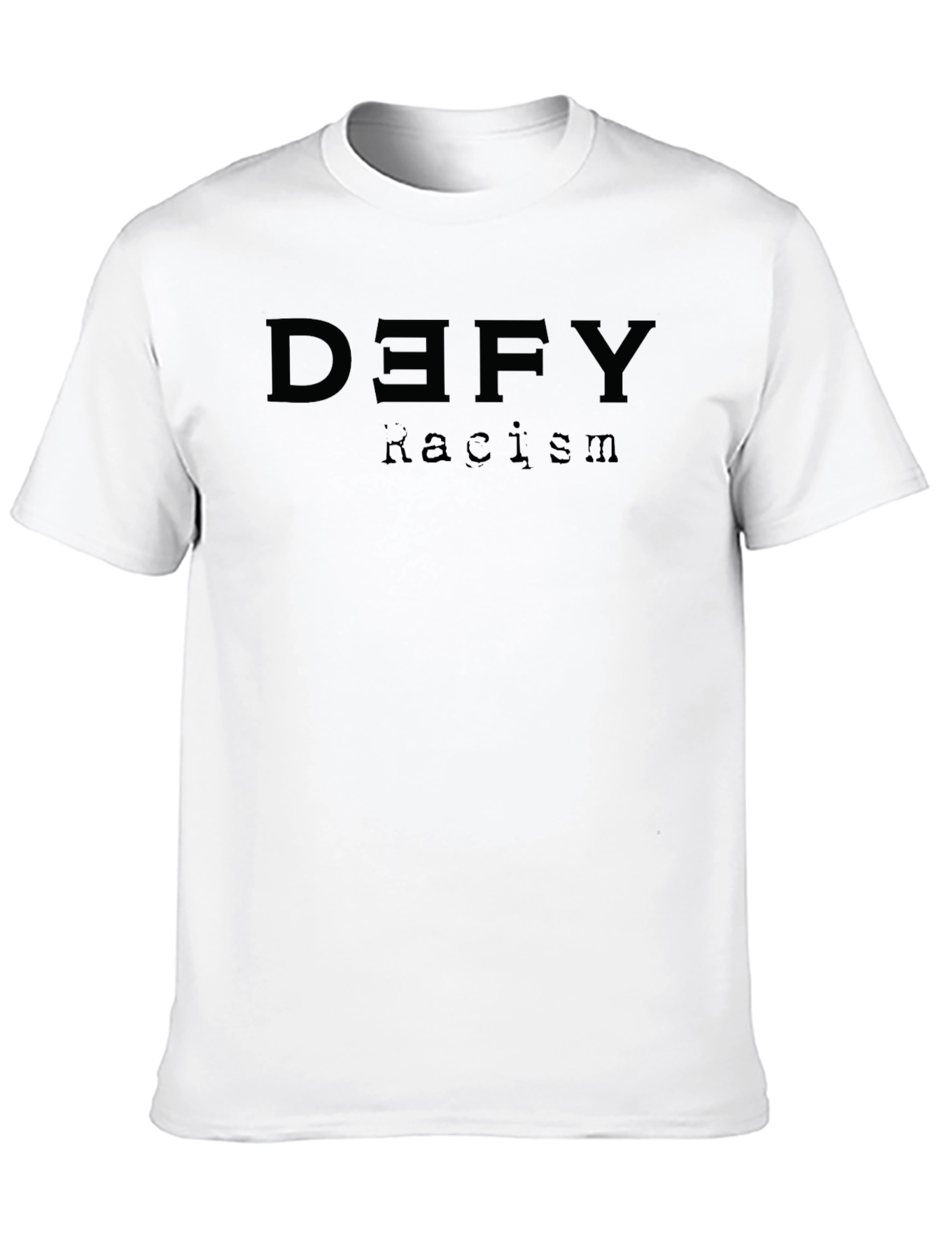 Defy Racism Graphic Tee - Black