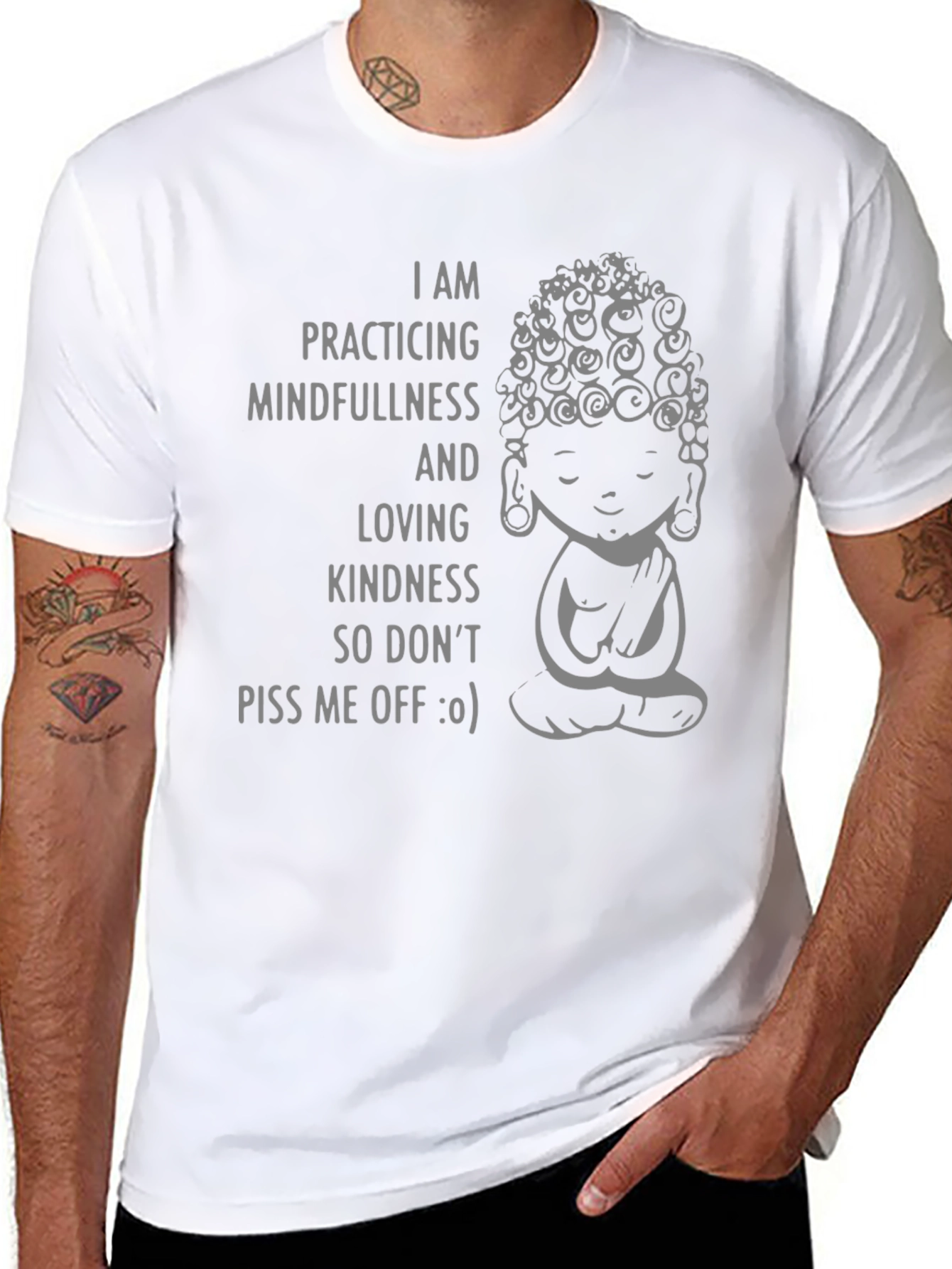 Mindfulness and Loving Kindness T-Shirt
