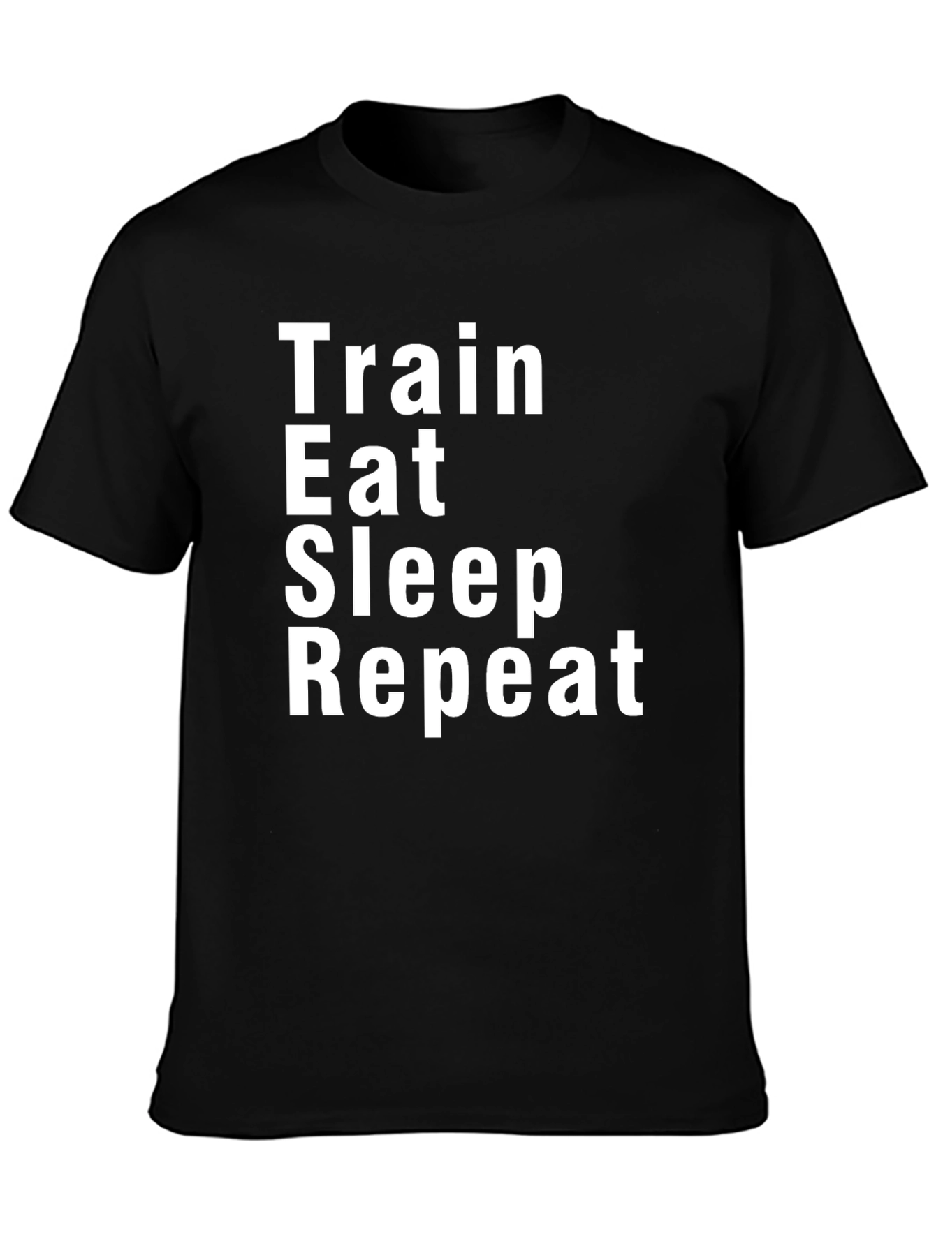 Train Eat Sleep Repeat Graphic Tee