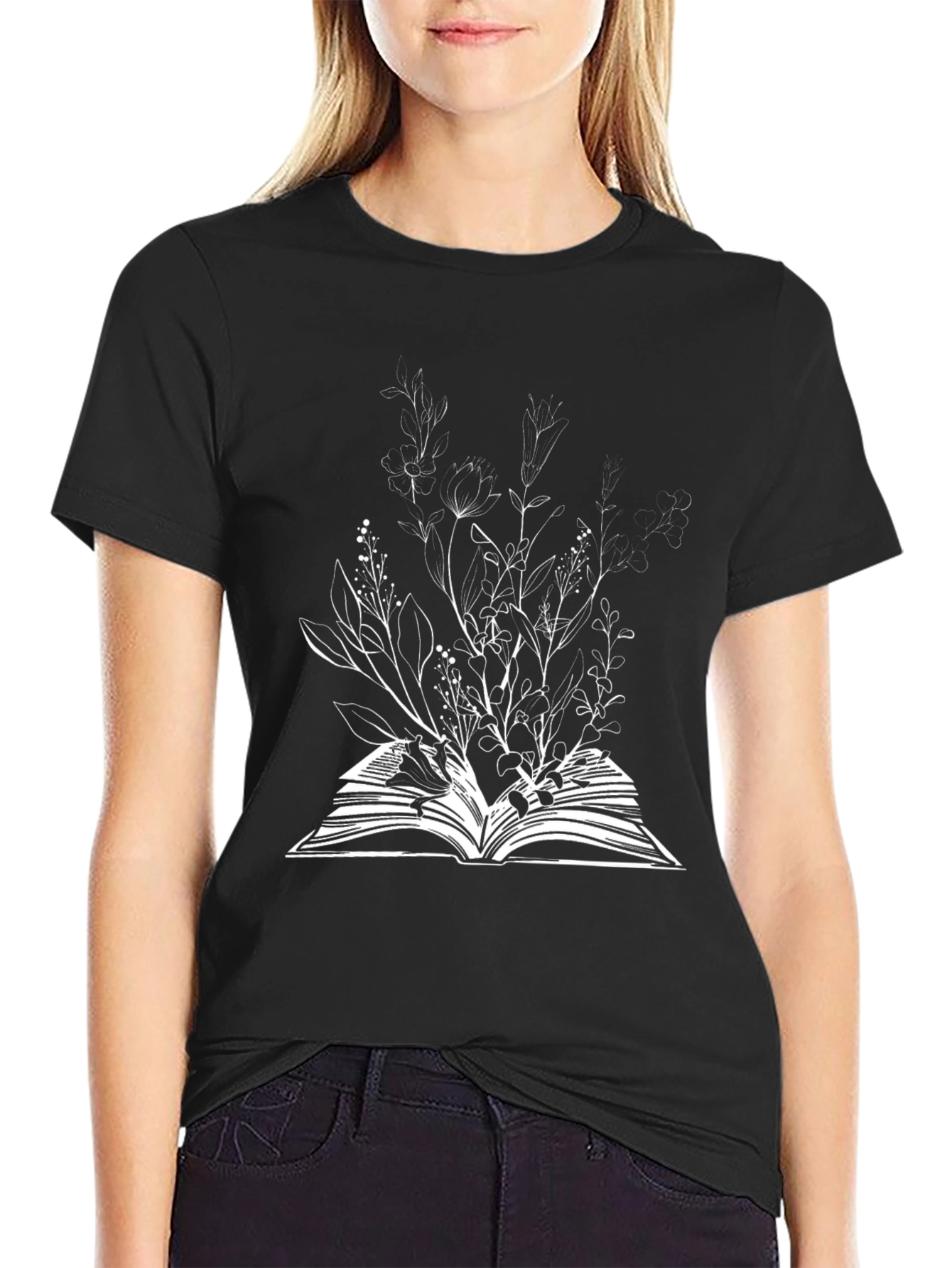 Botanical Book Graphic Tee