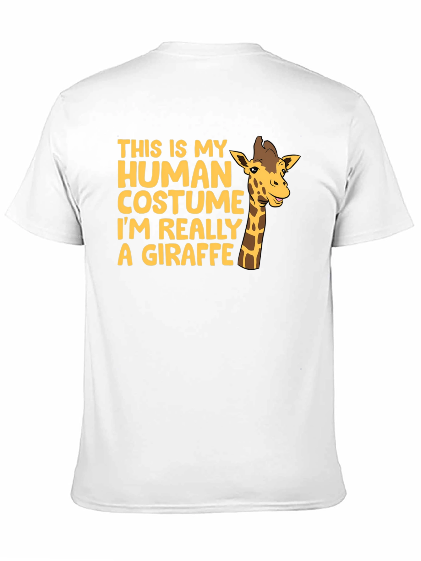 Giraffe Human Costume T-Shirt