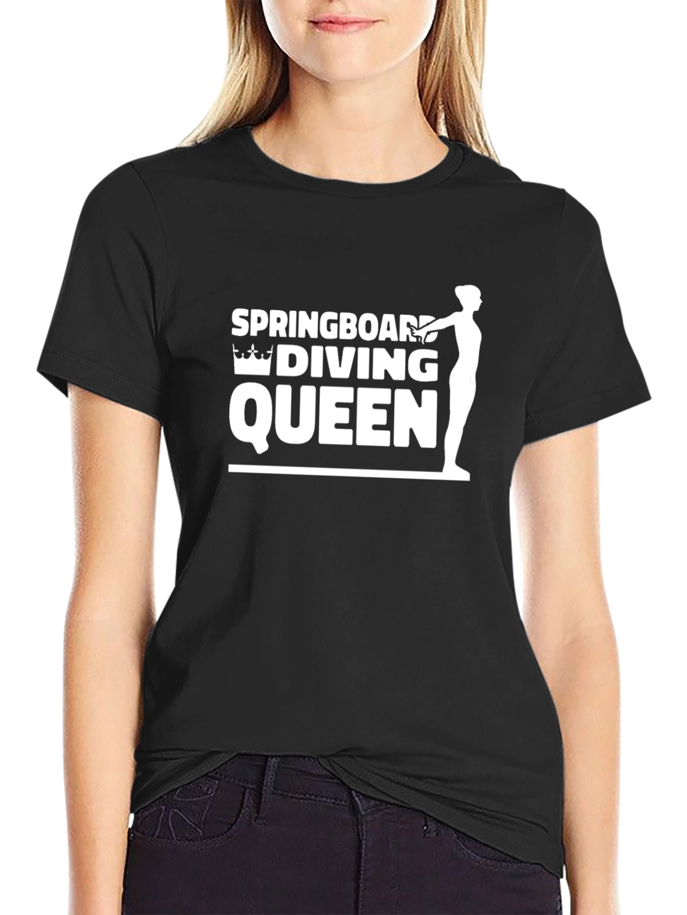 Springboard Diving Queen T-Shirt