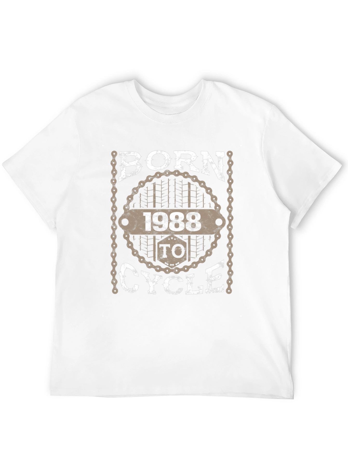 Born To Cycle 1988 T-Shirt
