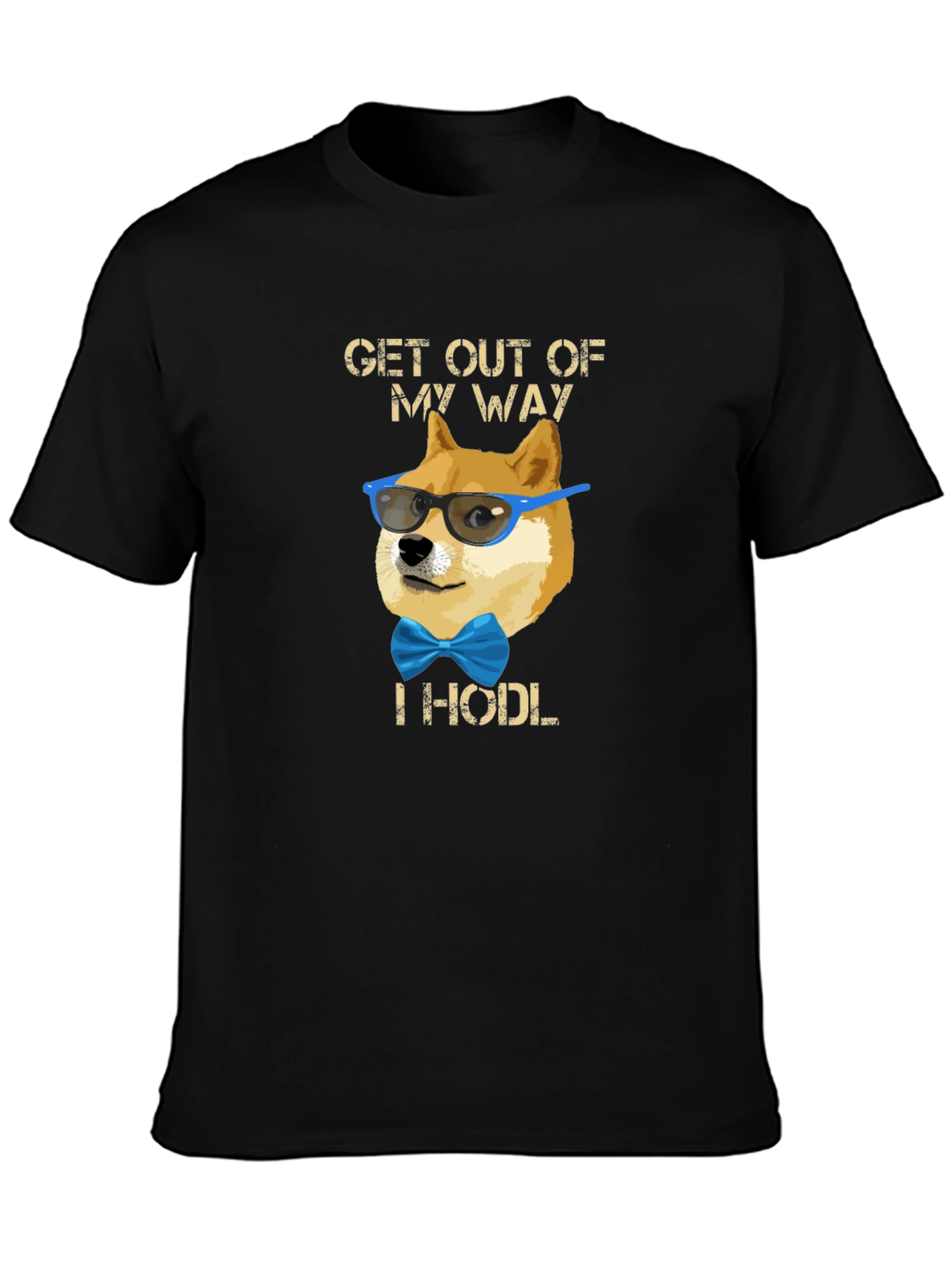 Doge I HODL T-Shirt - Crypto Meme Apparel