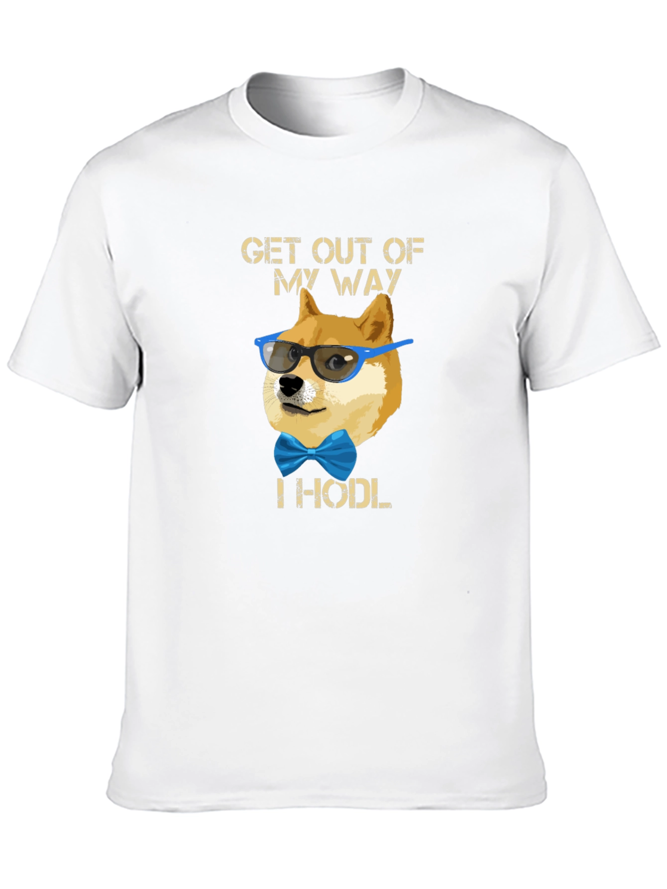 Doge I HODL T-Shirt - Crypto Meme Apparel