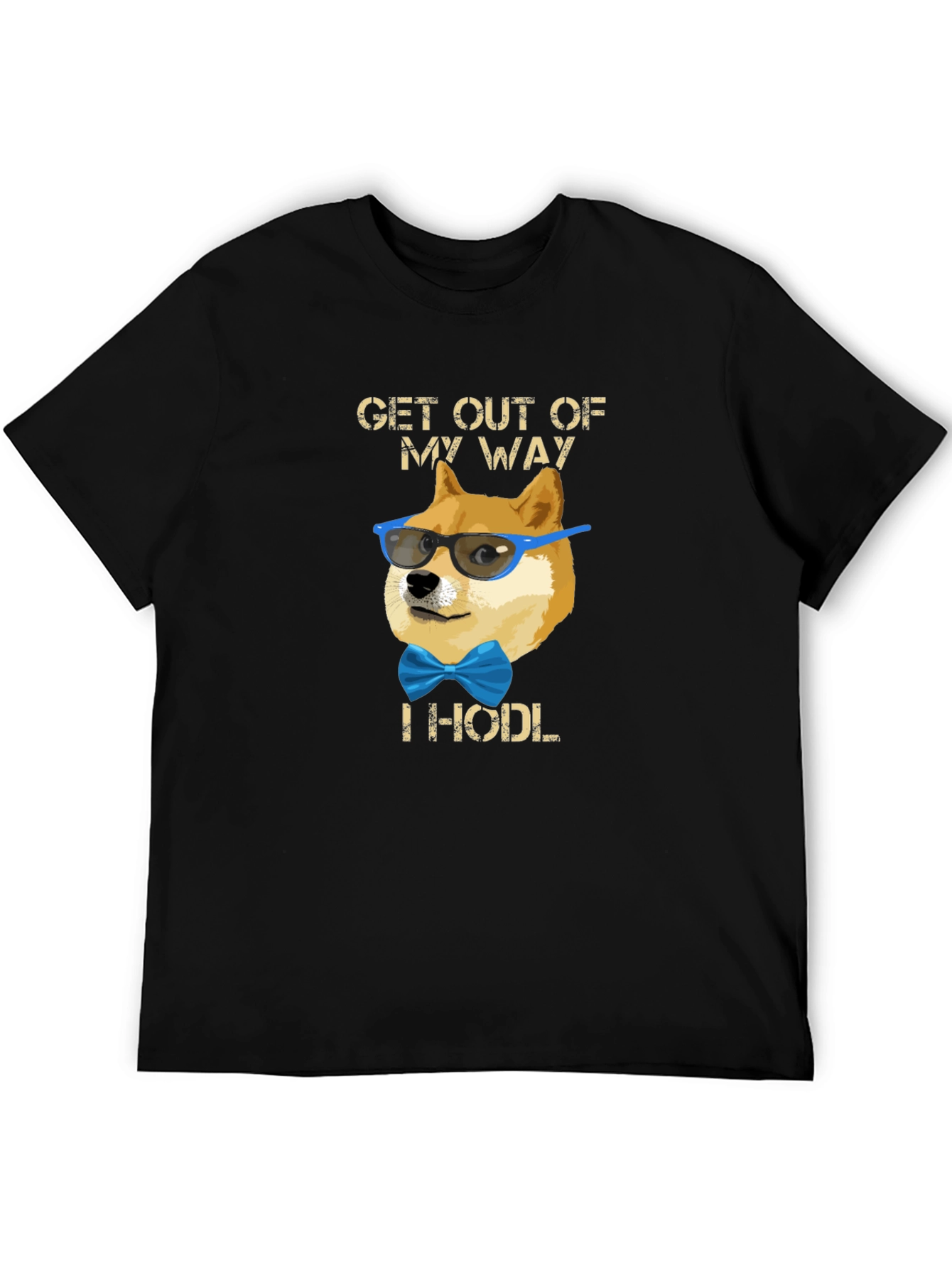 Doge I HODL T-Shirt - Crypto Meme Apparel