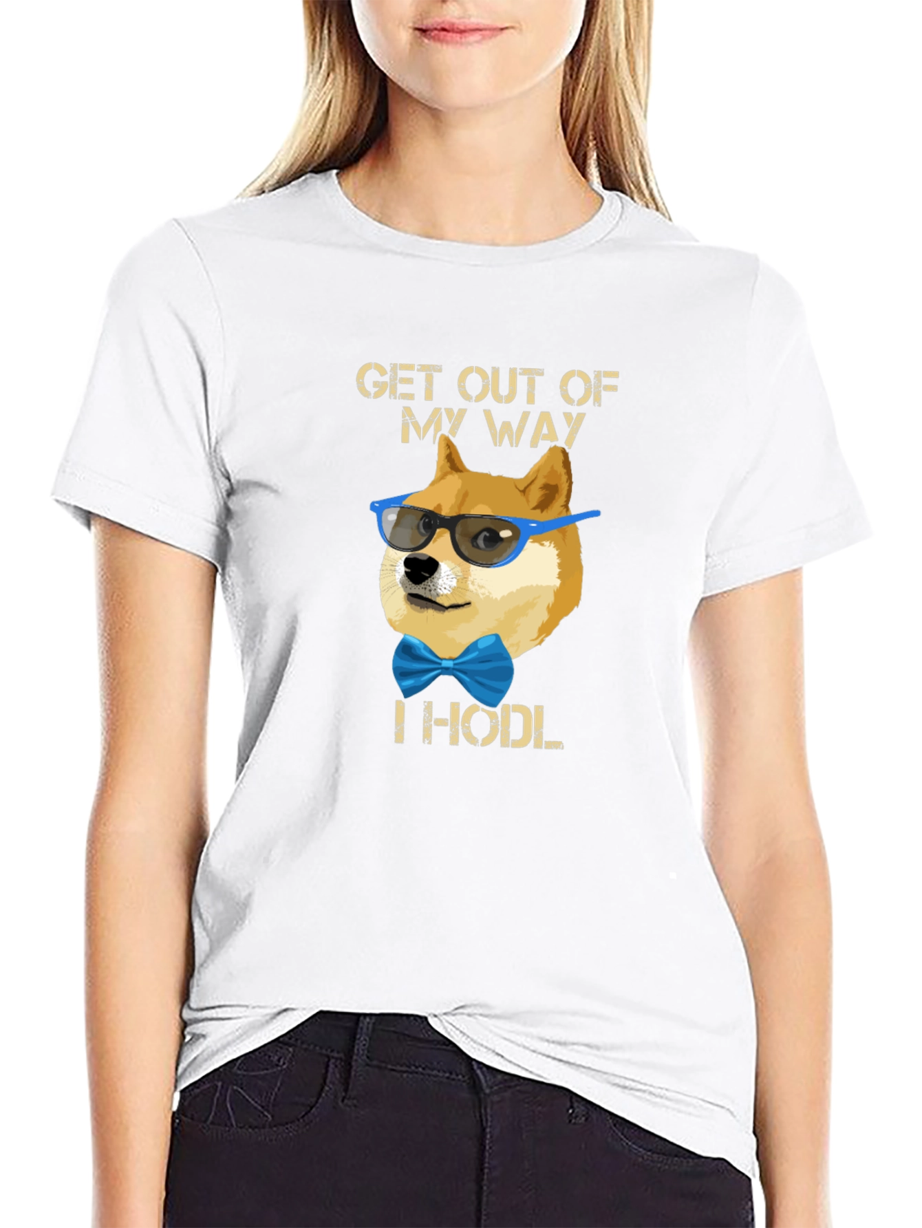 Doge I HODL T-Shirt - Crypto Meme Apparel