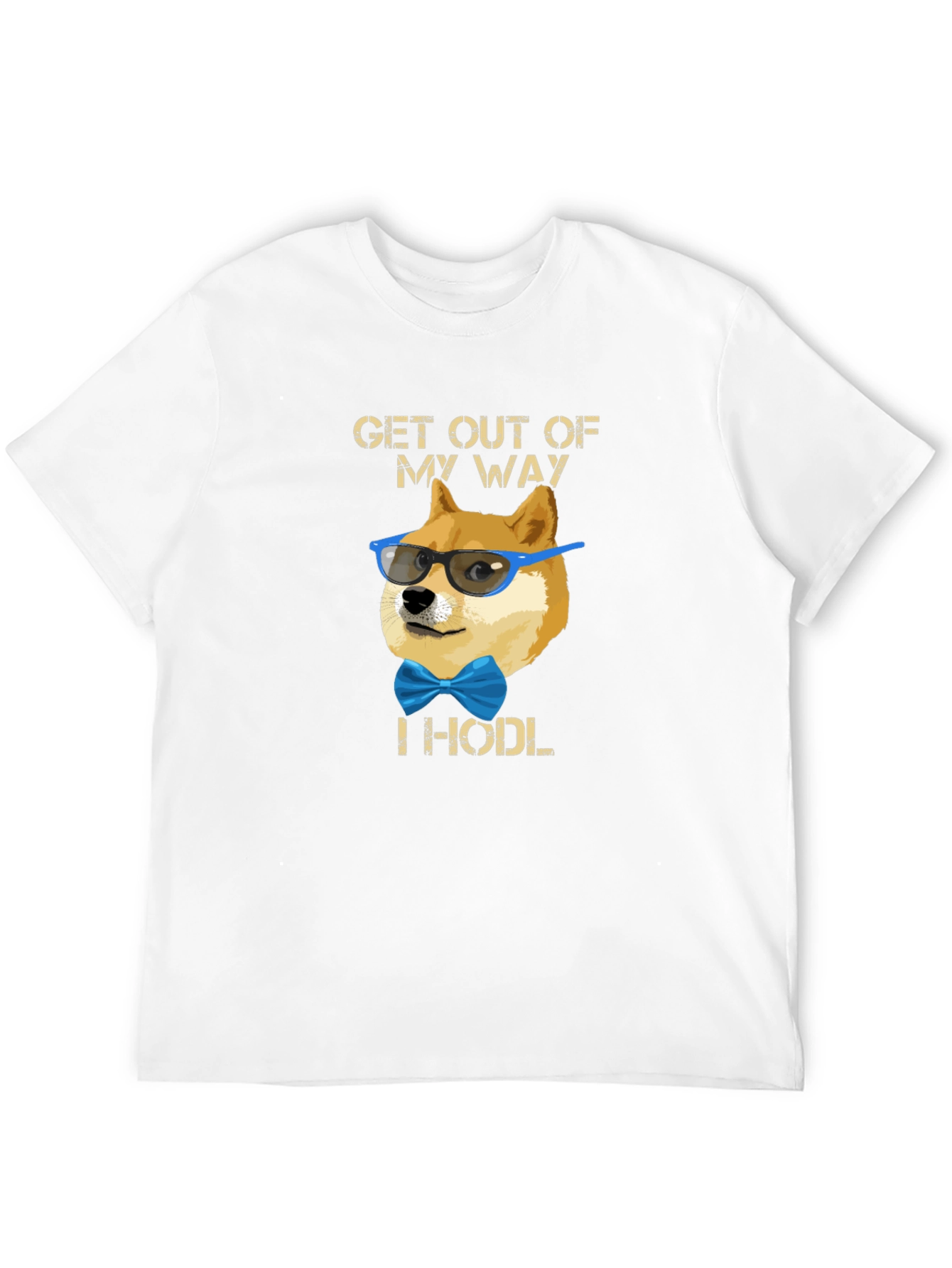 Doge I HODL T-Shirt - Crypto Meme Apparel