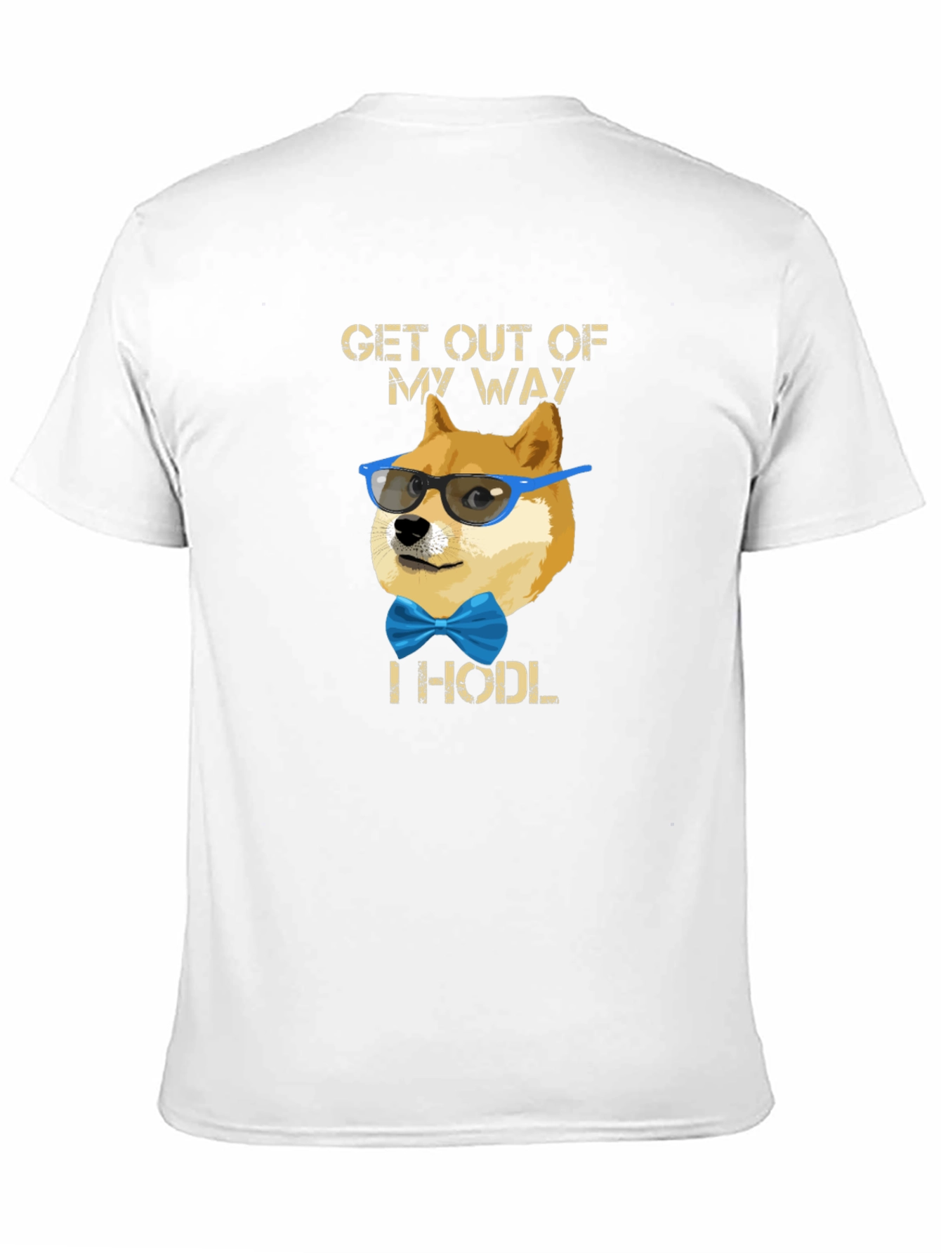 Doge I HODL T-Shirt - Crypto Meme Apparel