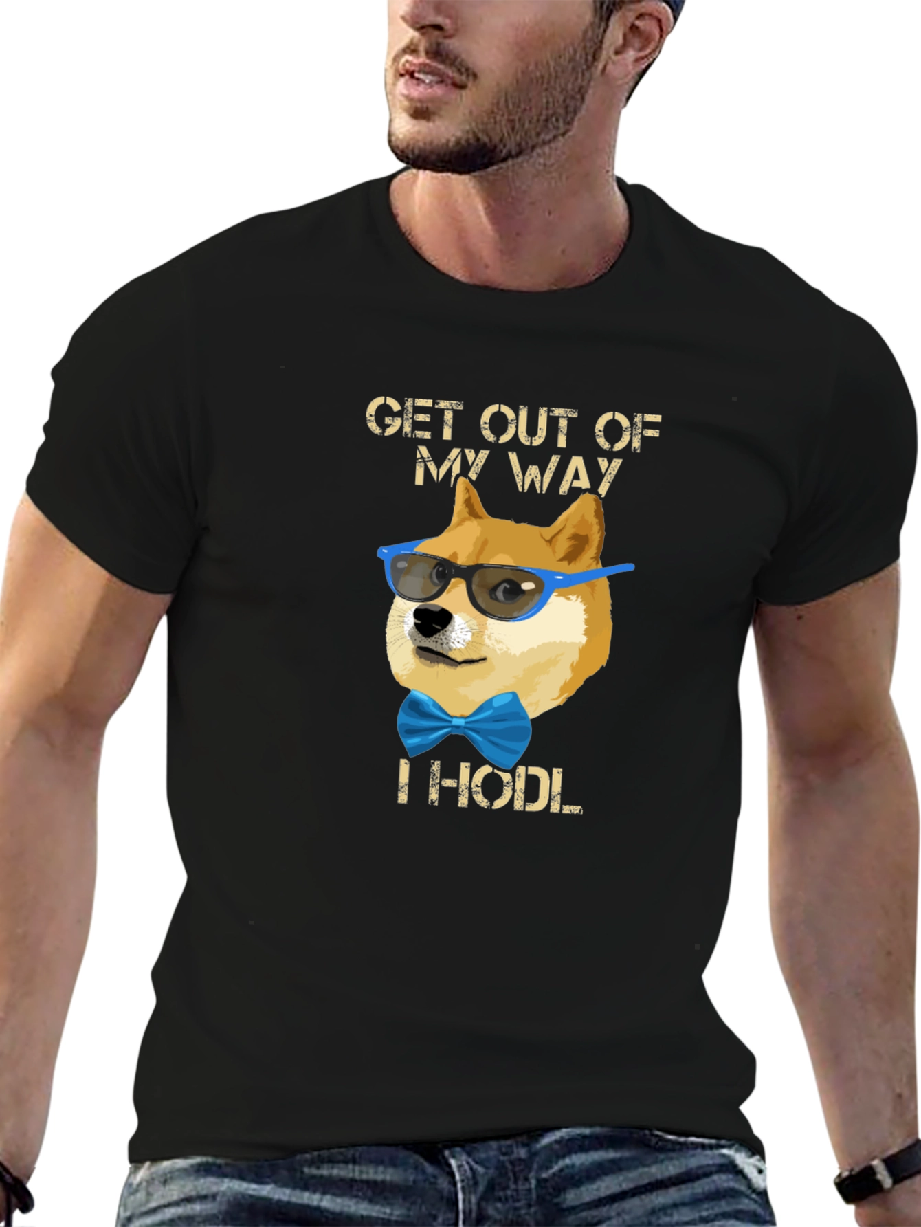 Doge I HODL T-Shirt - Crypto Meme Apparel