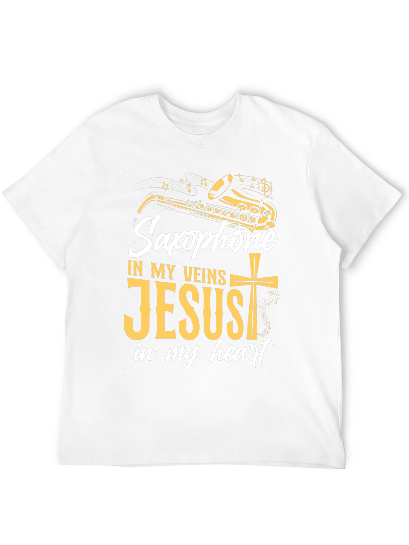 Saxophone Jesus T-Shirt