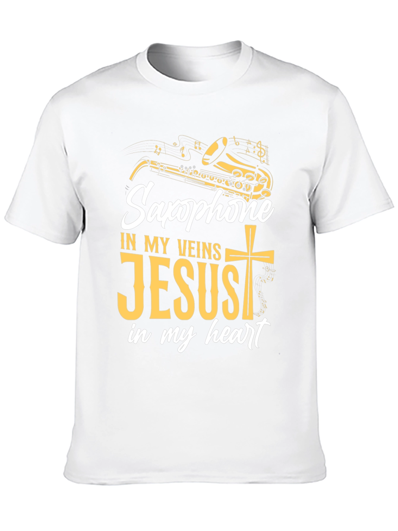 Saxophone Jesus T-Shirt