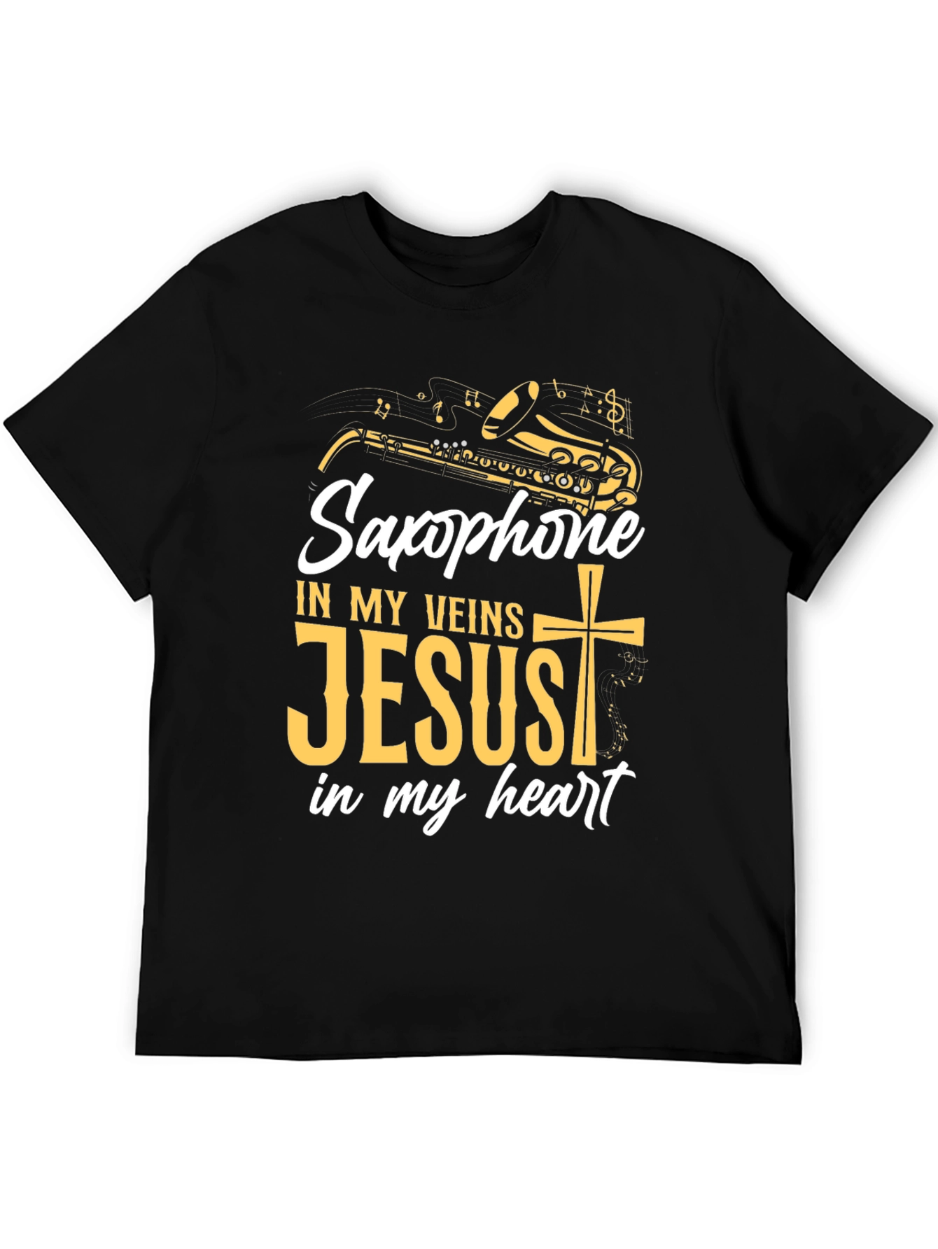 Saxophone Jesus T-Shirt