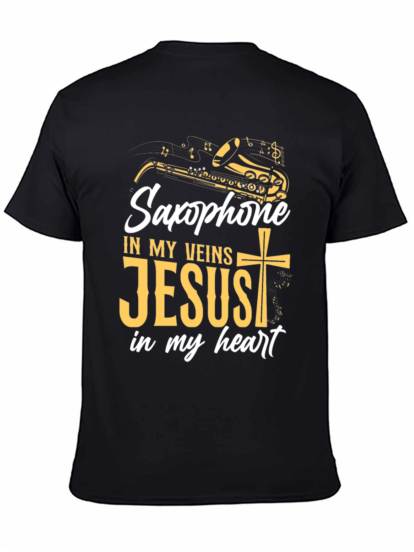 Saxophone Jesus T-Shirt