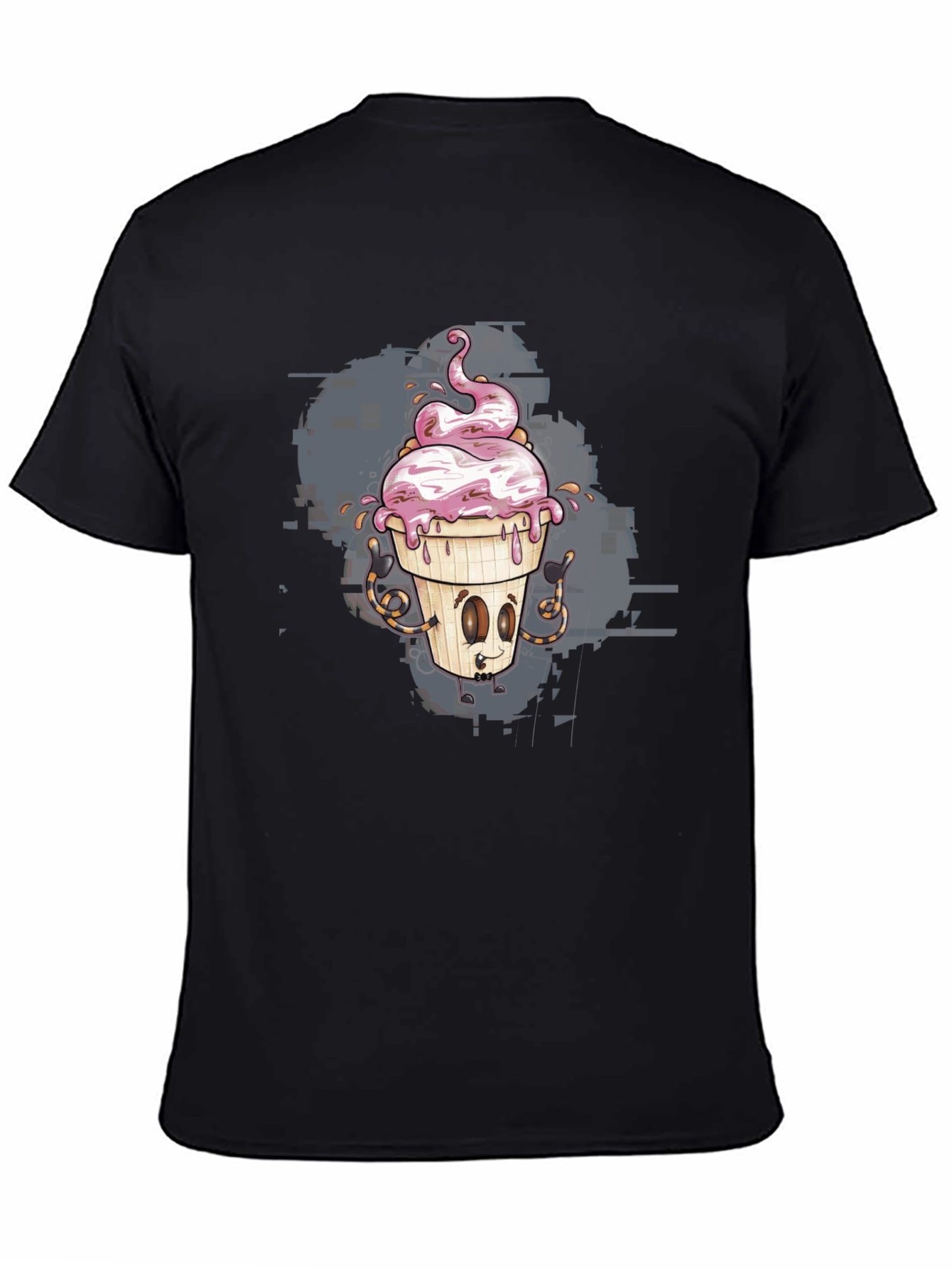 Ice Cream Character Graphic Tee