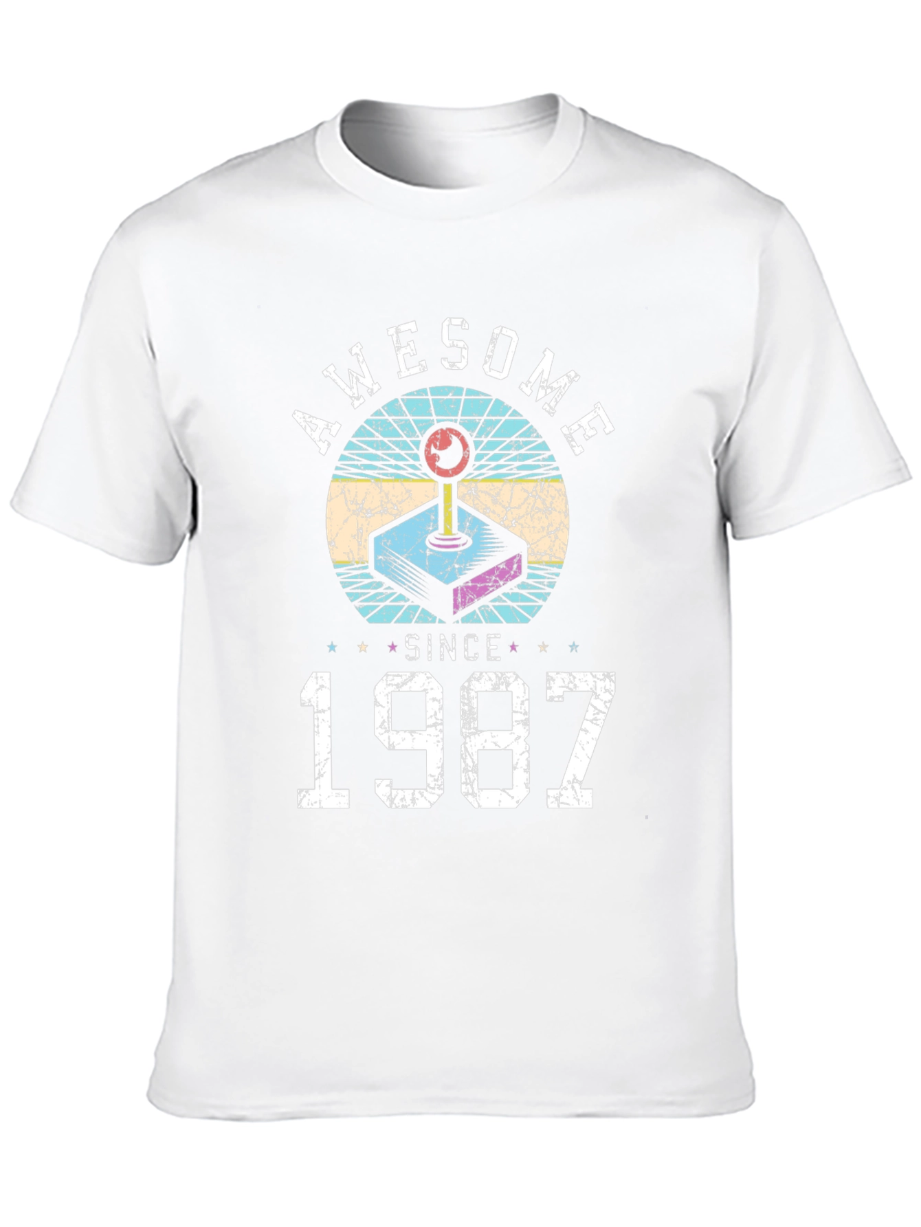 Awesome Since 1987 T-Shirt - Retro Gamer Tee