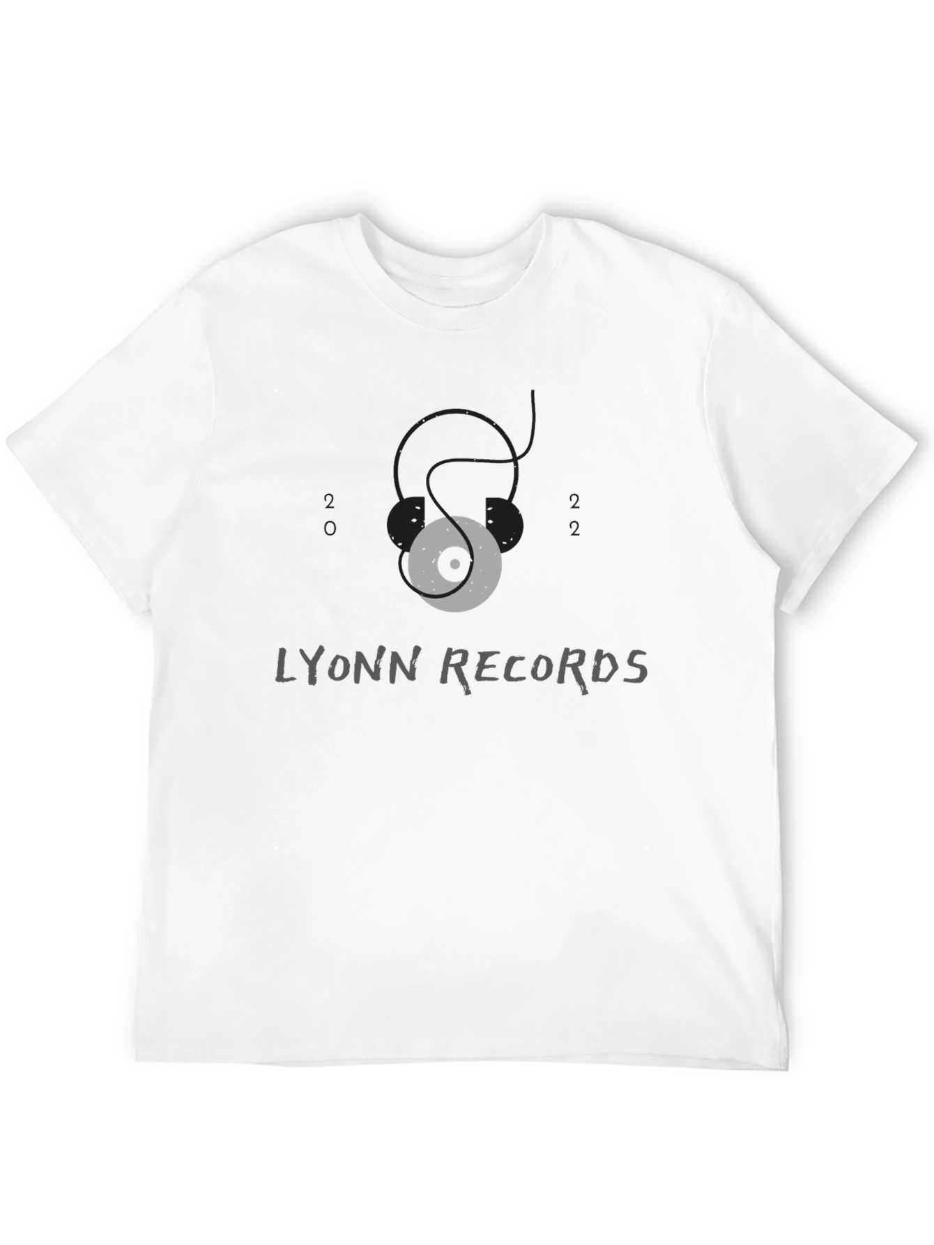 Lyonn Records Graphic Print Black T-Shirt