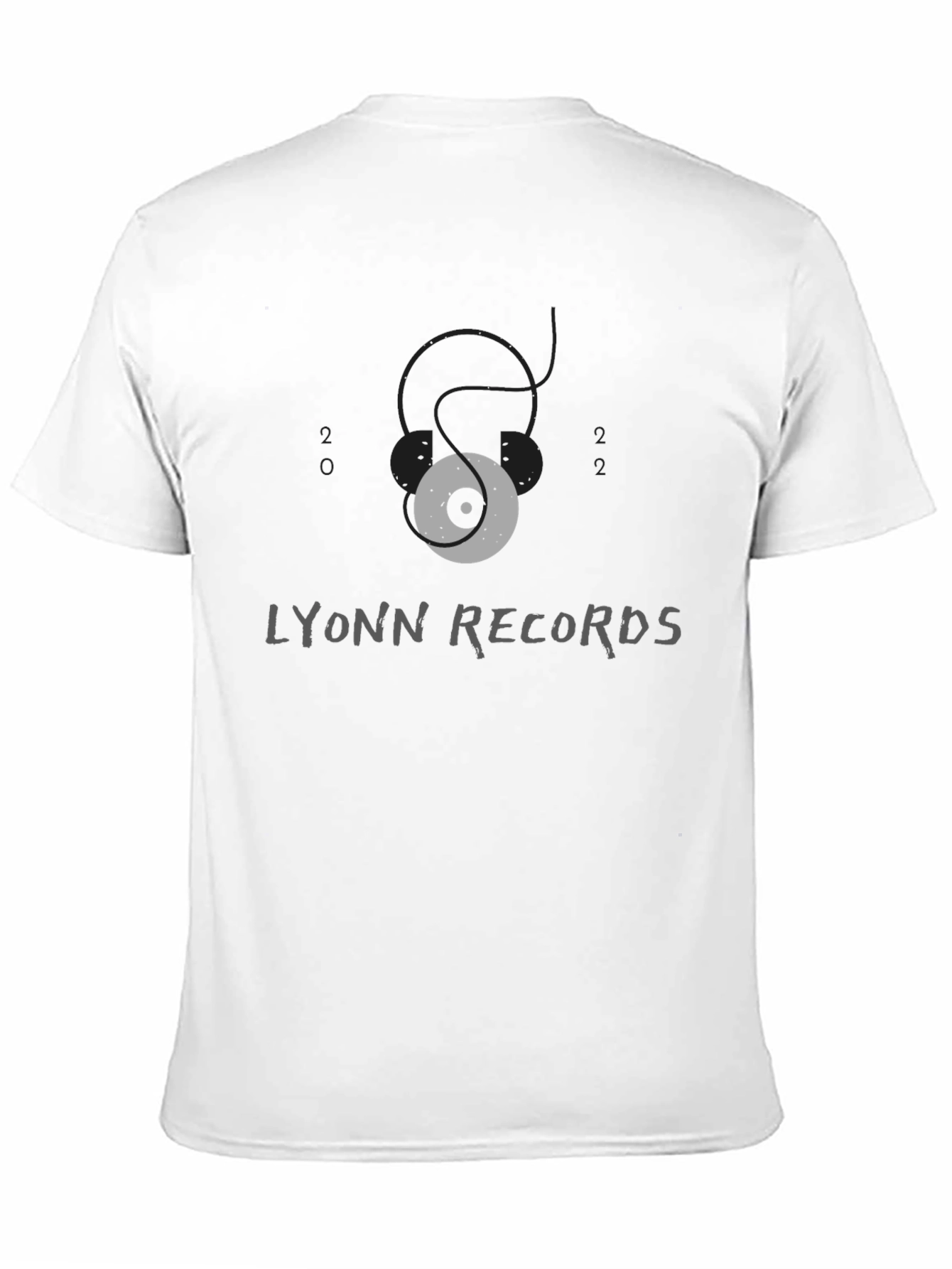Lyonn Records Graphic Print Black T-Shirt
