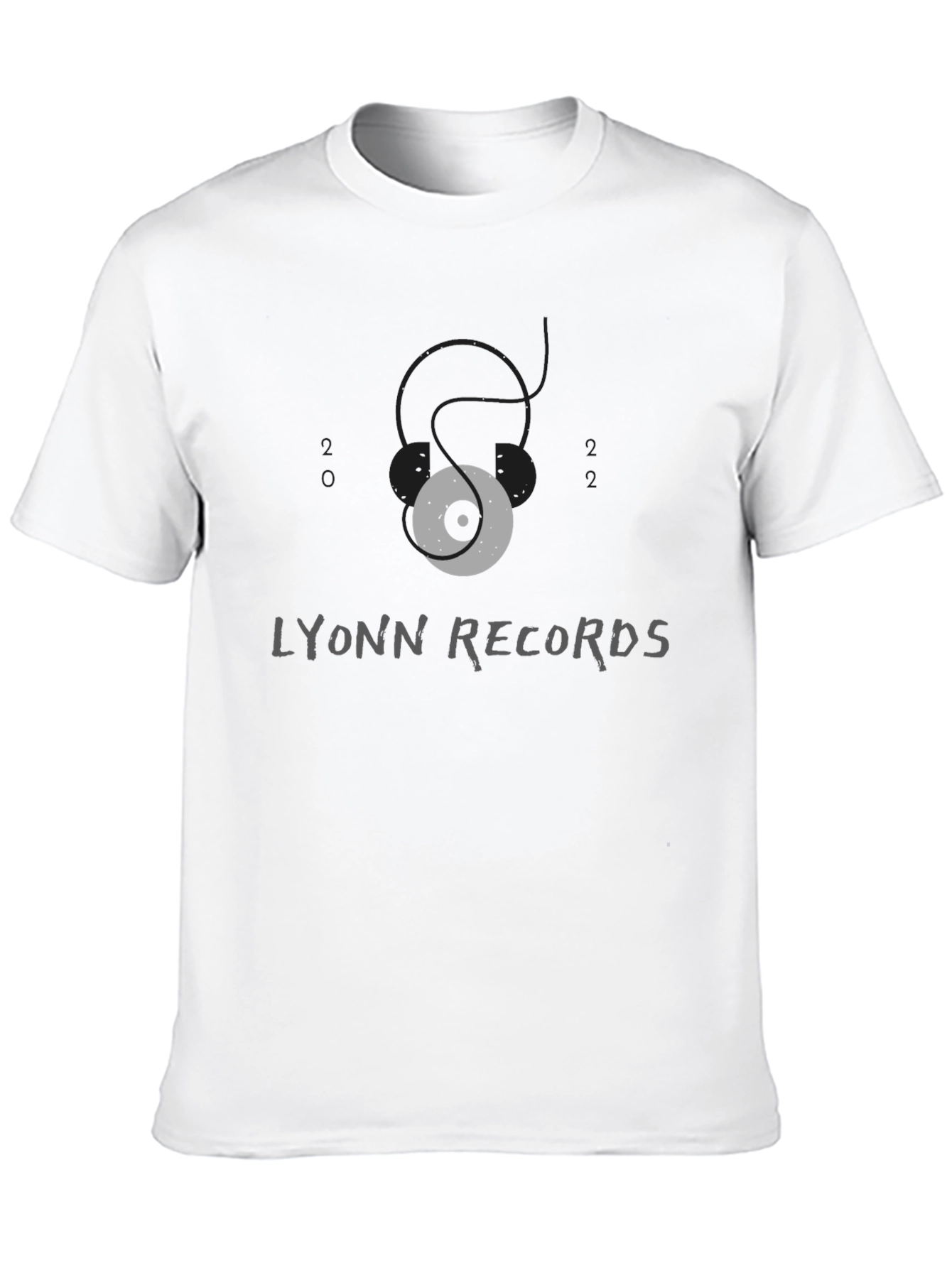 Lyonn Records Graphic Print Black T-Shirt