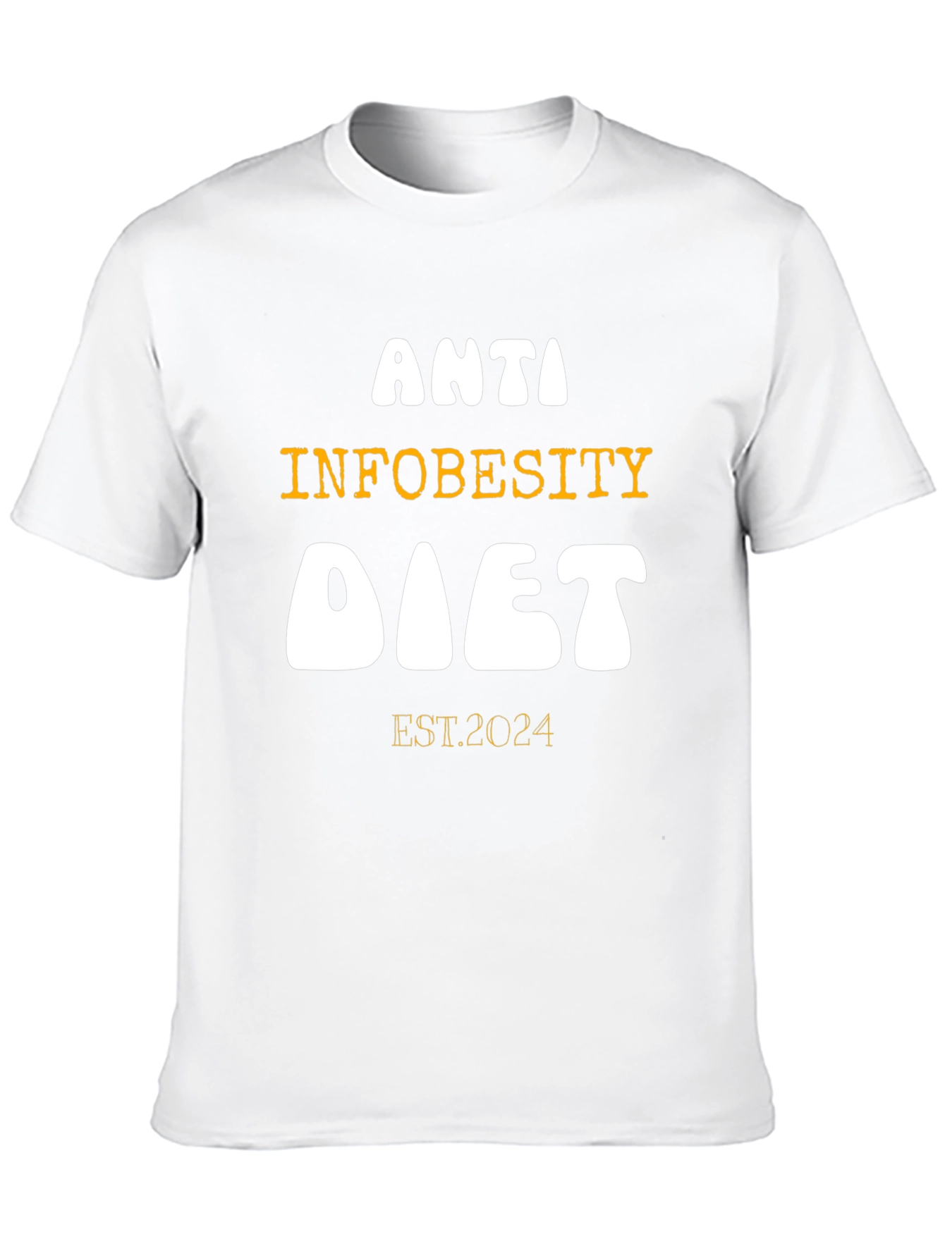 Anti-Infobesity Diet T-Shirt Est. 2024