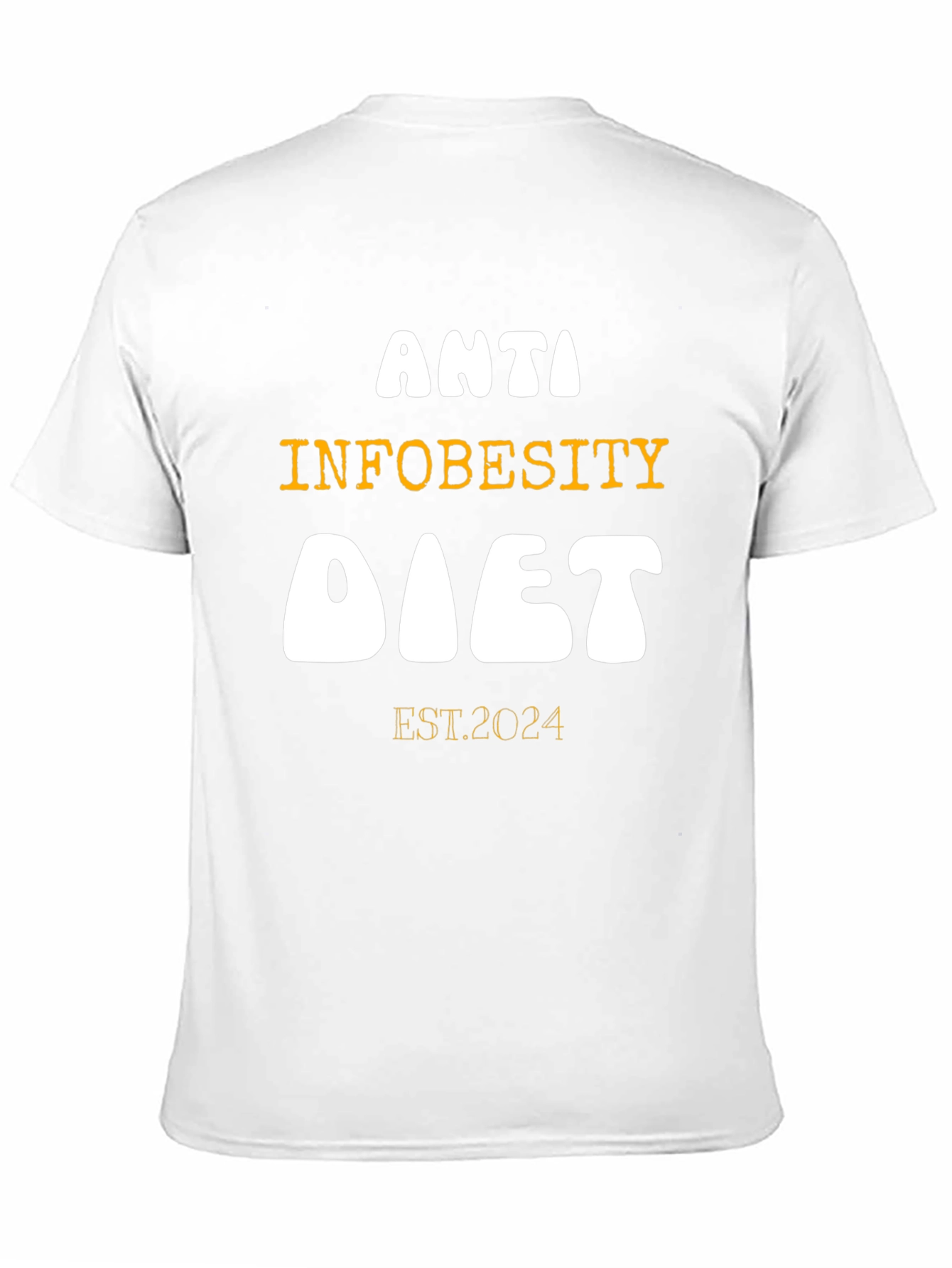 Anti-Infobesity Diet T-Shirt Est. 2024