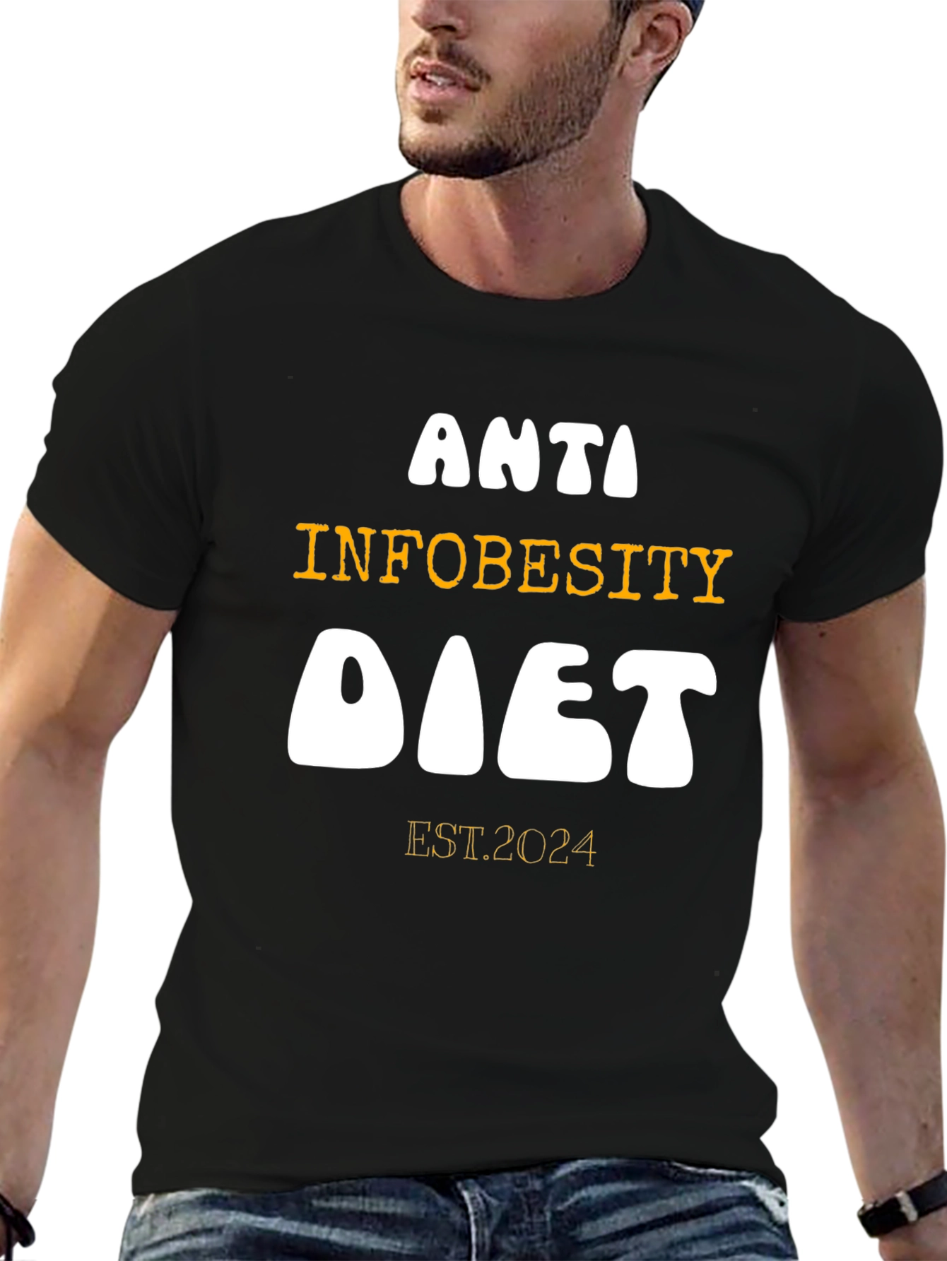 Anti-Infobesity Diet T-Shirt Est. 2024
