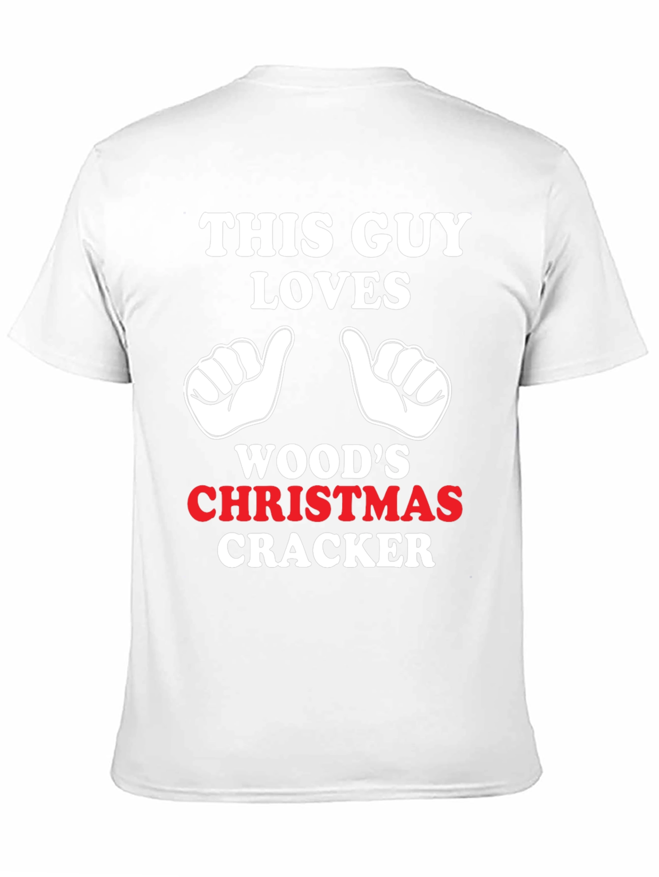 This Guy Loves Woods Christmas Cracker T-Shirt
