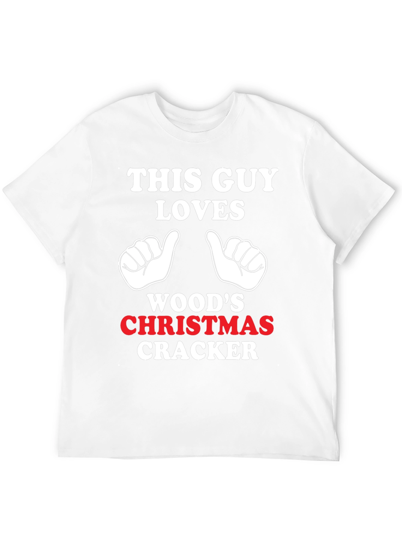 This Guy Loves Woods Christmas Cracker T-Shirt