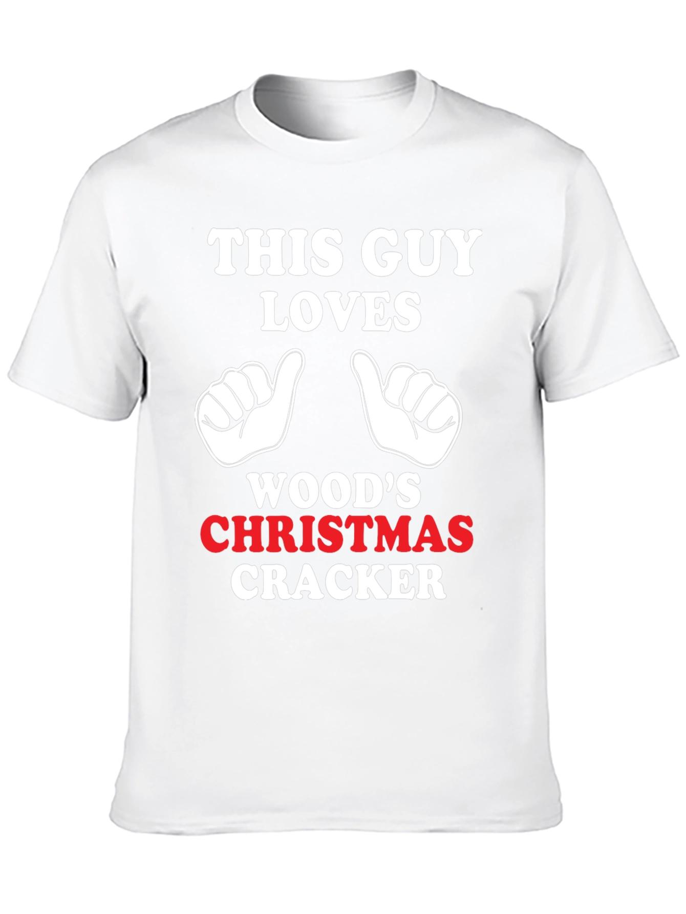 This Guy Loves Woods Christmas Cracker T-Shirt