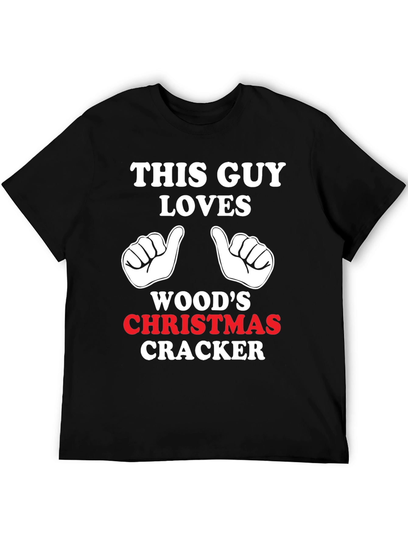 This Guy Loves Woods Christmas Cracker T-Shirt