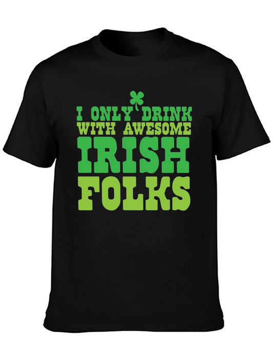 Awesome Irish Folks Graphic T-Shirt