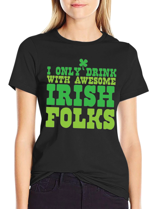 Awesome Irish Folks Graphic T-Shirt