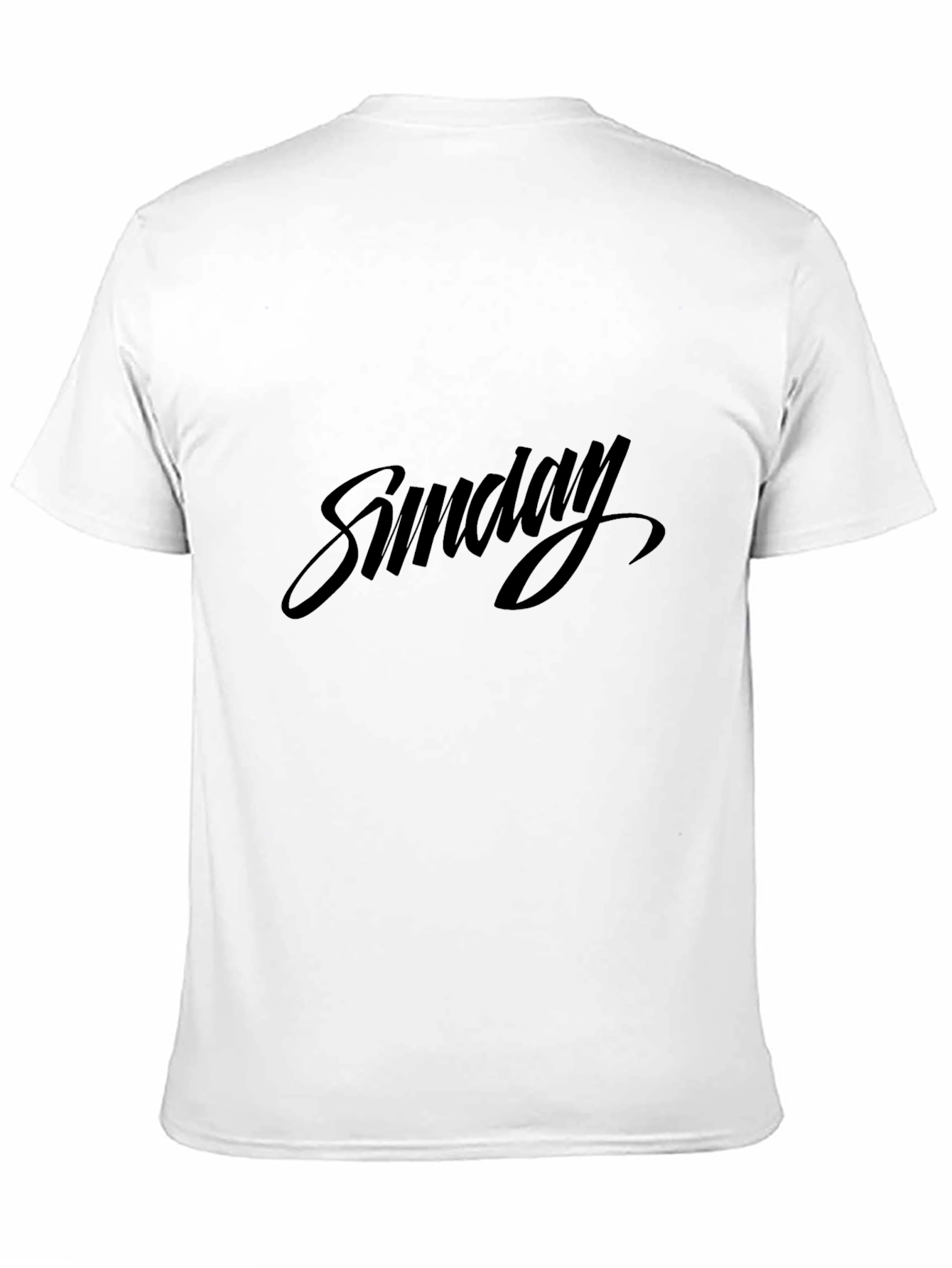 Sunday Black Graphic Tee