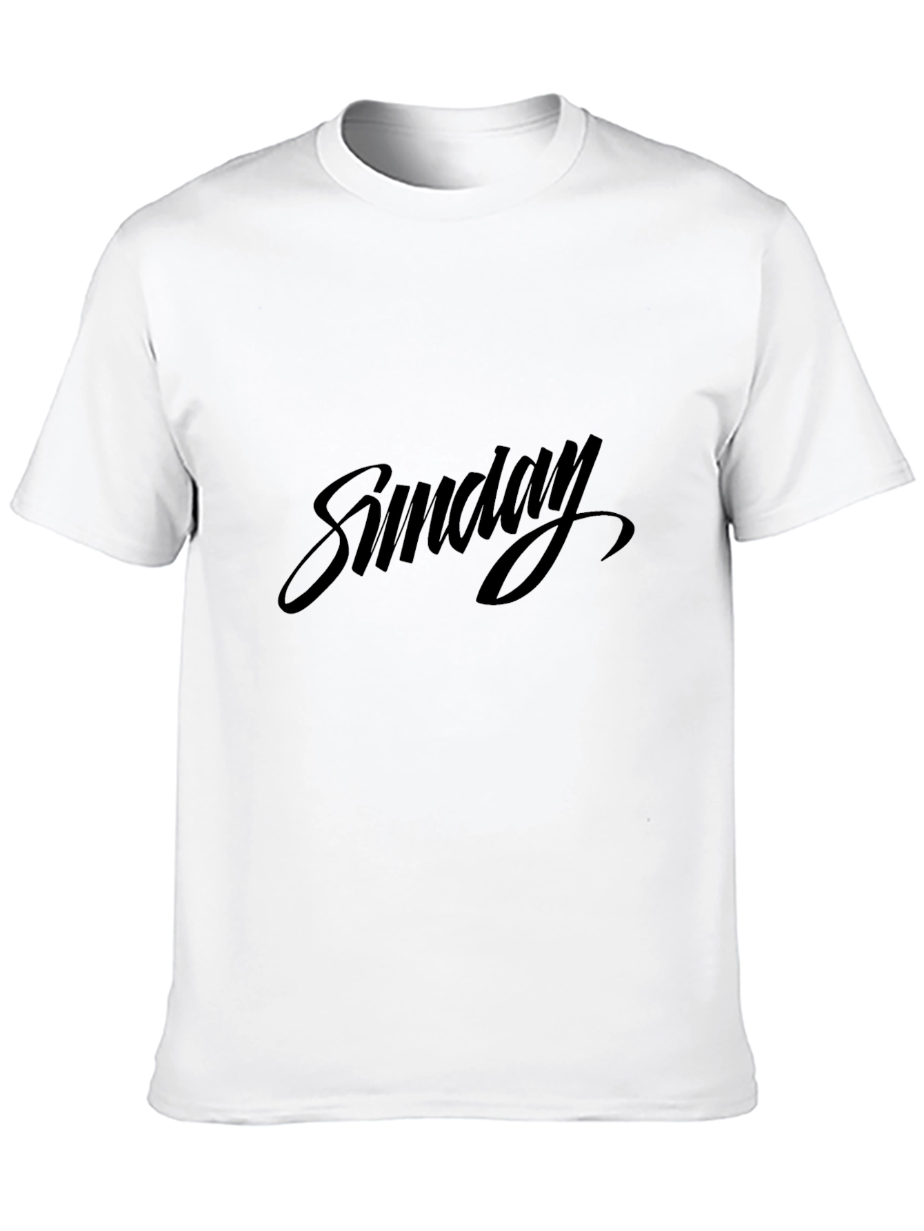 Sunday Black Graphic Tee