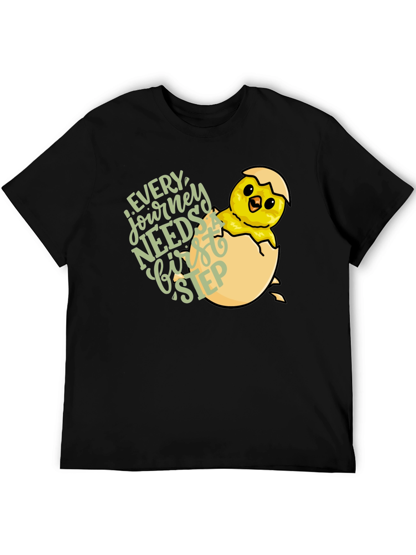 Every Journey Needs a First Step Chick T-Shirt