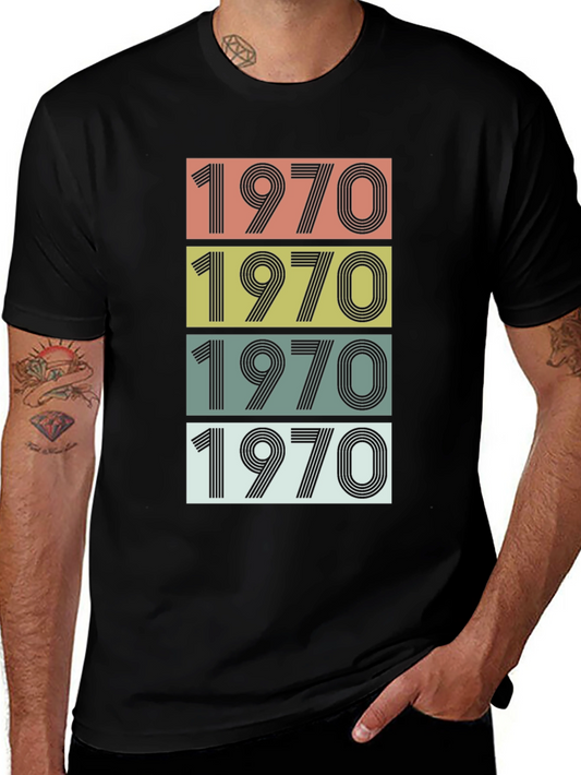 Retro 1970 Graphic T-Shirt - Vintage Style Tee