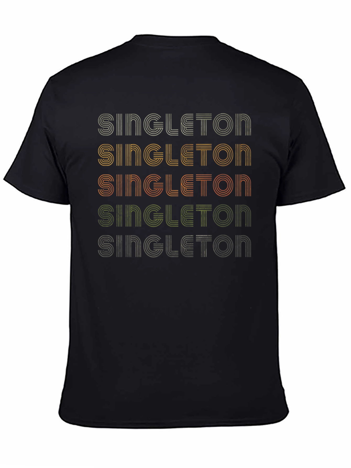 Retro Singleton Graphic Tee - Cool Single Pride Shirt