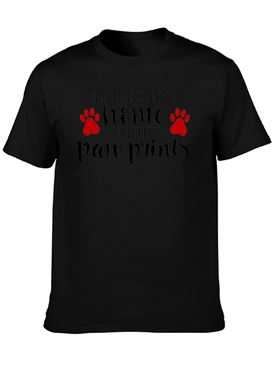 Paw Prints Home T-Shirt