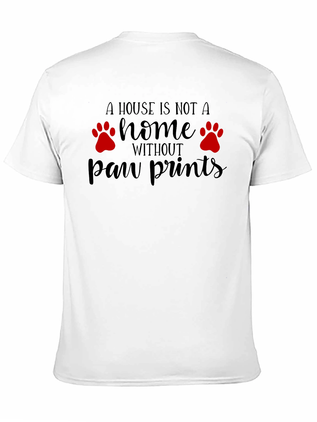 Paw Prints Home T-Shirt