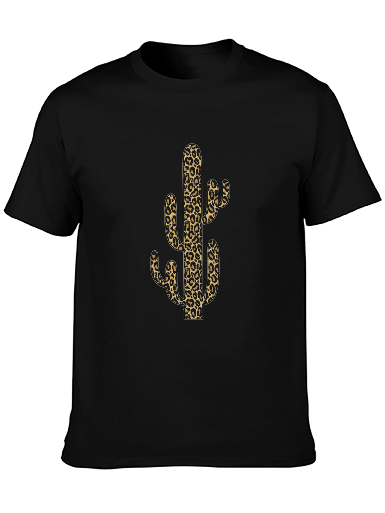 Leopard Cactus Print T-Shirt