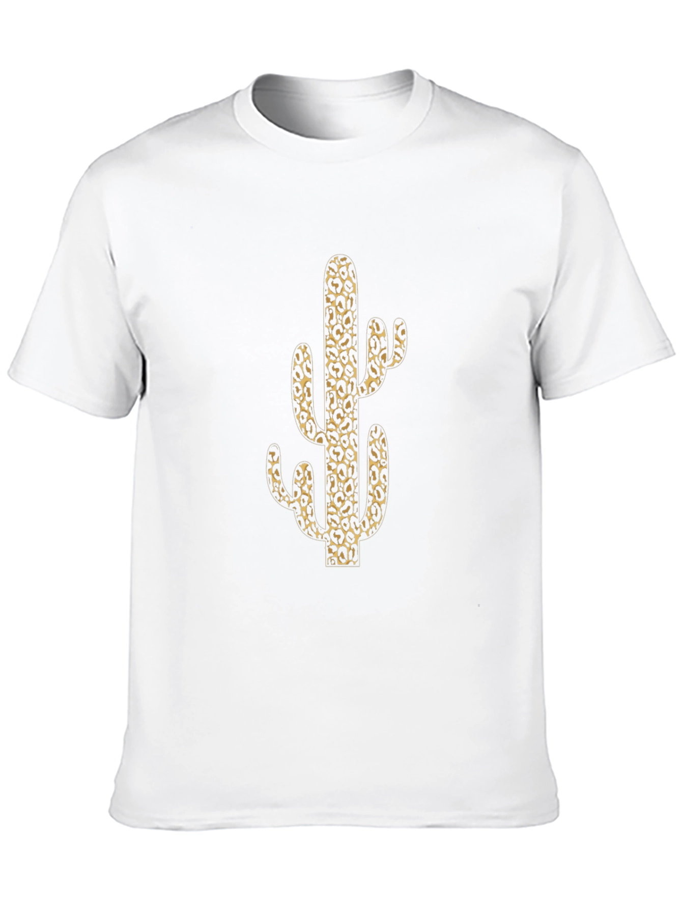 Leopard Cactus Print T-Shirt