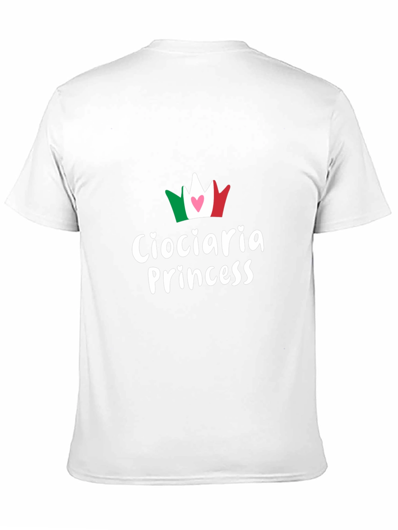 Ciociaria Princess Graphic T-Shirt - Italian Pride Tee