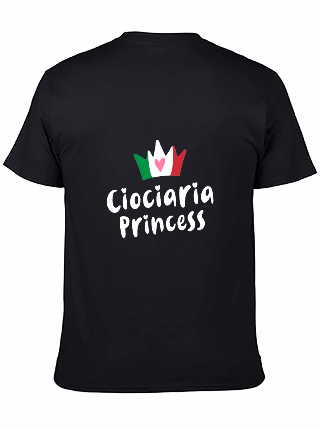 Ciociaria Princess Graphic T-Shirt - Italian Pride Tee