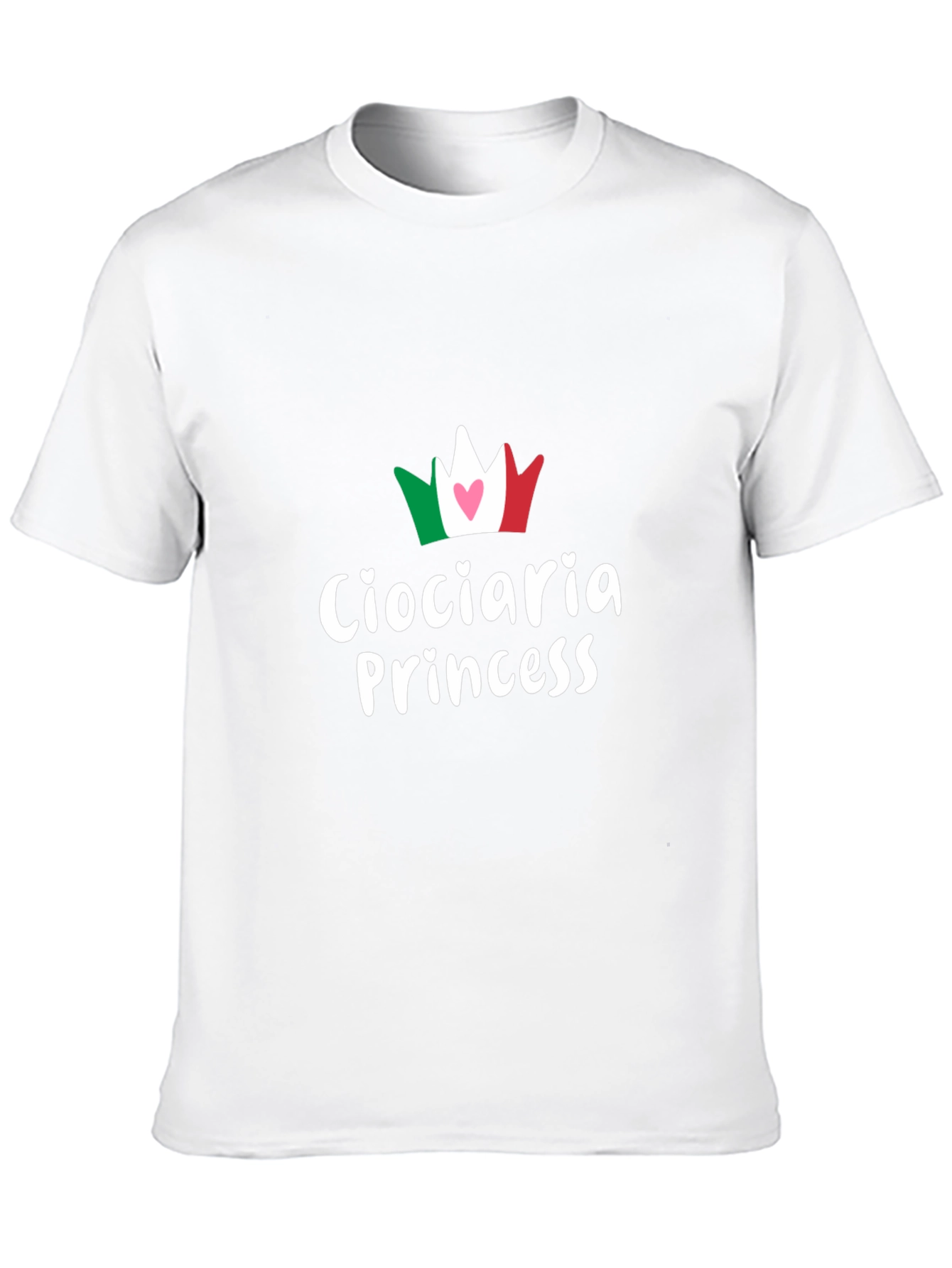 Ciociaria Princess Graphic T-Shirt - Italian Pride Tee