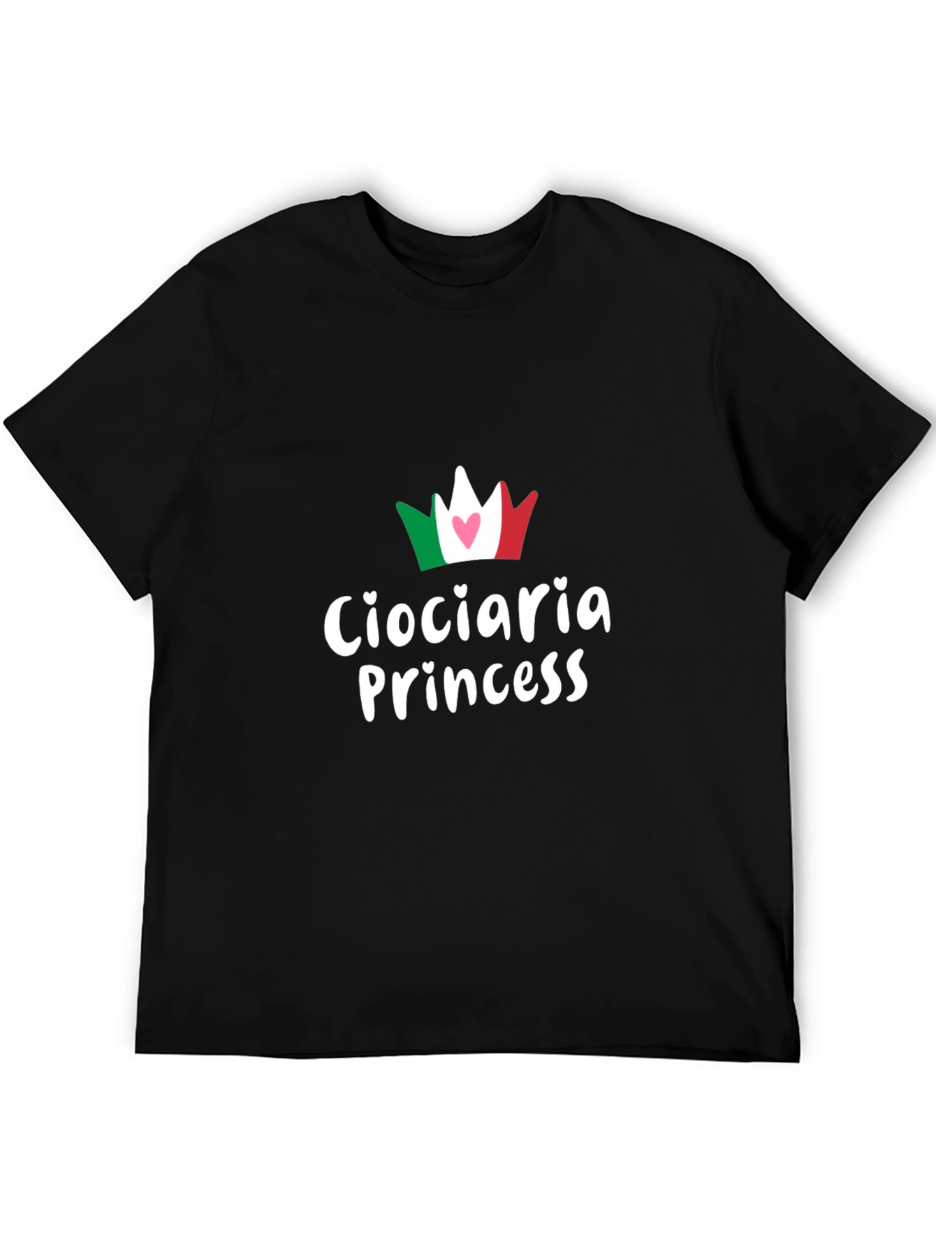 Ciociaria Princess Graphic T-Shirt - Italian Pride Tee